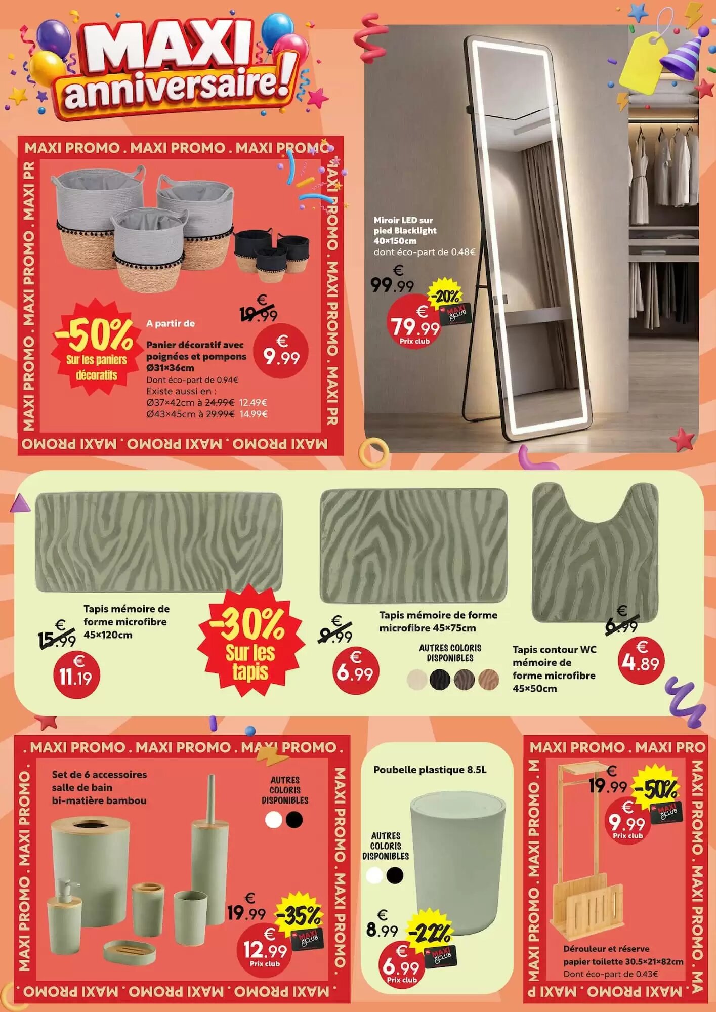 Prospectus promotionnel Maxi Bazar valable à partir du 02/09/2026 - Page 16.