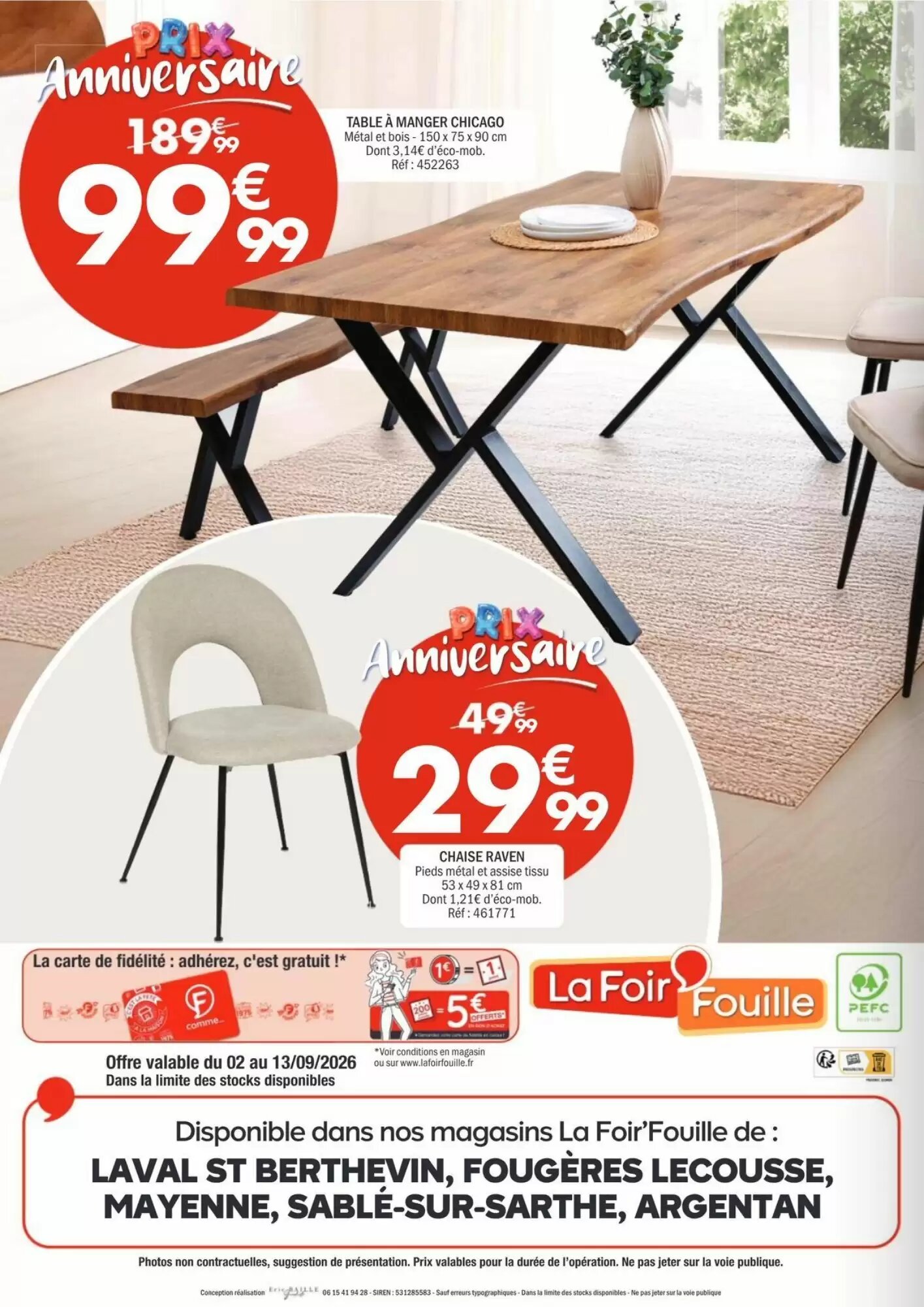 Prospectus promotionnel La Foir'Fouille valable à partir du 03/09/2026 - Page 24.