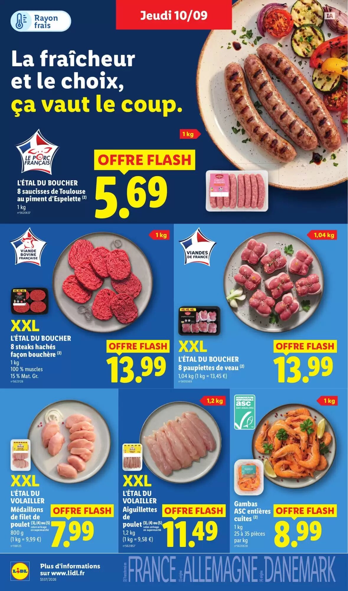Prospectus promotionnel Lidl valable à partir du 03/09/2026 - Page 10.