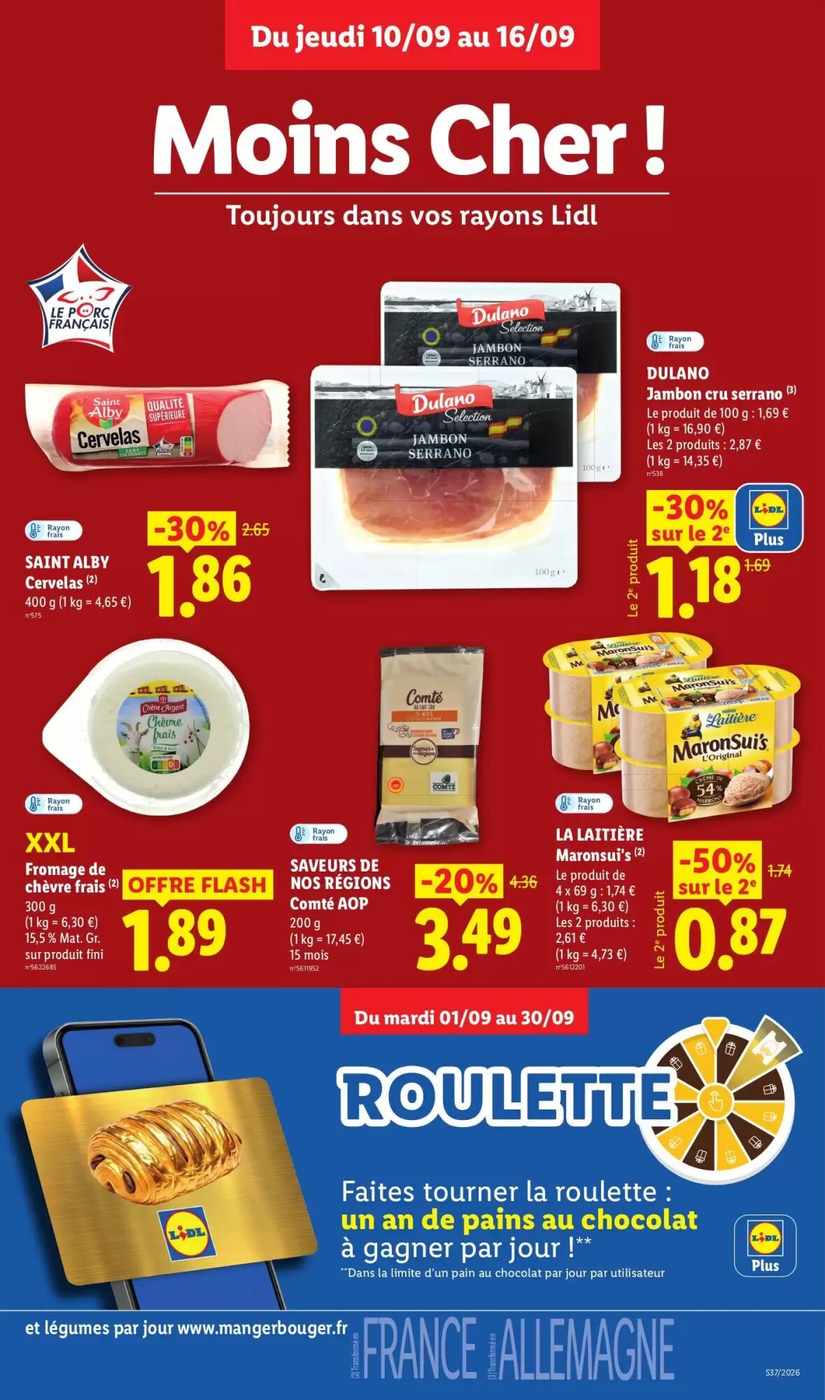 Prospectus promotionnel Lidl valable à partir du 03/09/2026 - Page 13.