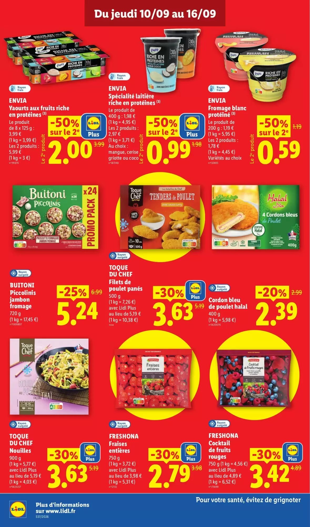 Prospectus promotionnel Lidl valable à partir du 03/09/2026 - Page 14.
