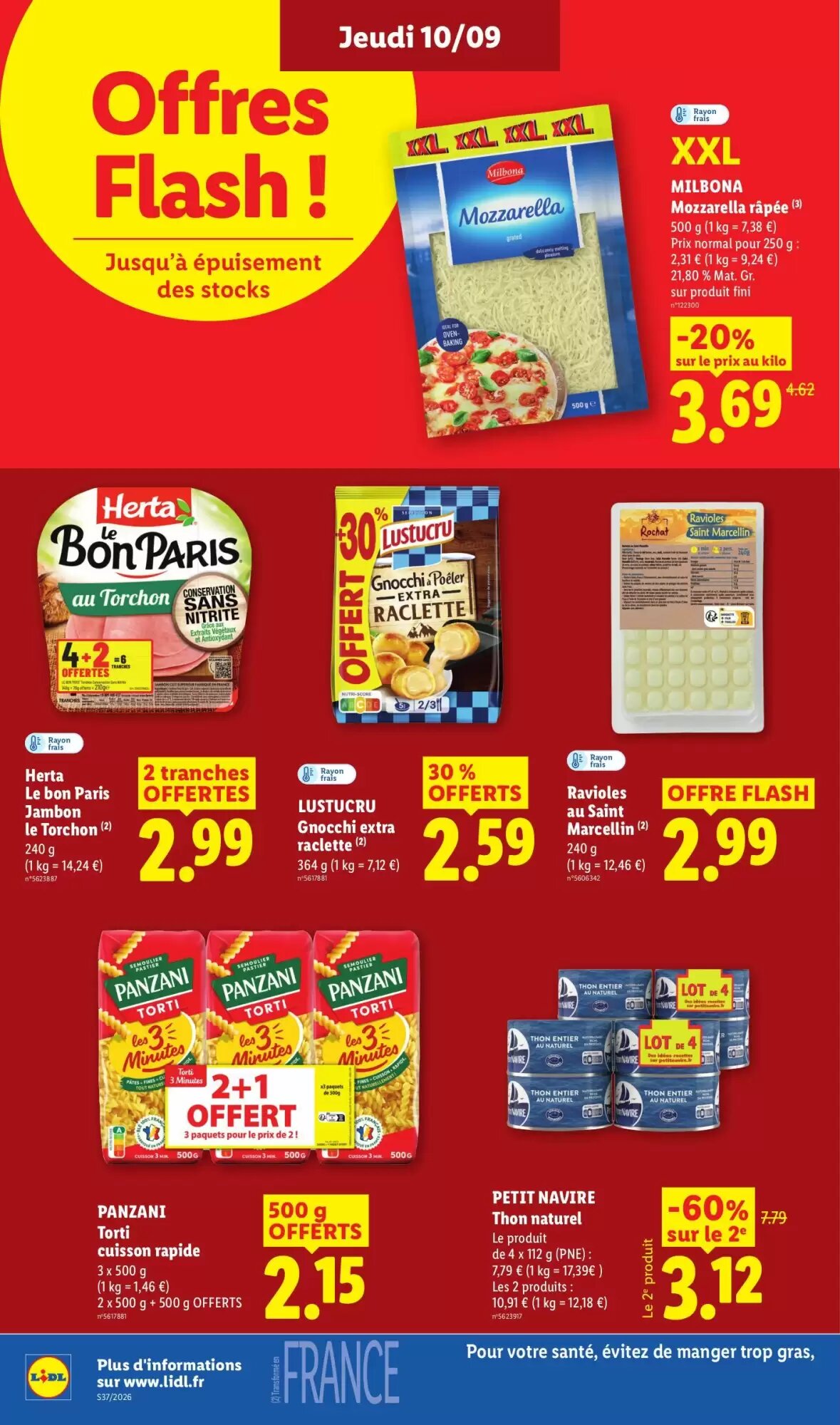 Prospectus promotionnel Lidl valable à partir du 03/09/2026 - Page 16.
