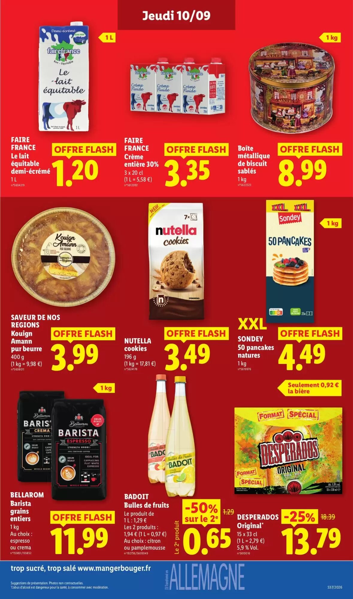 Prospectus promotionnel Lidl valable à partir du 03/09/2026 - Page 17.