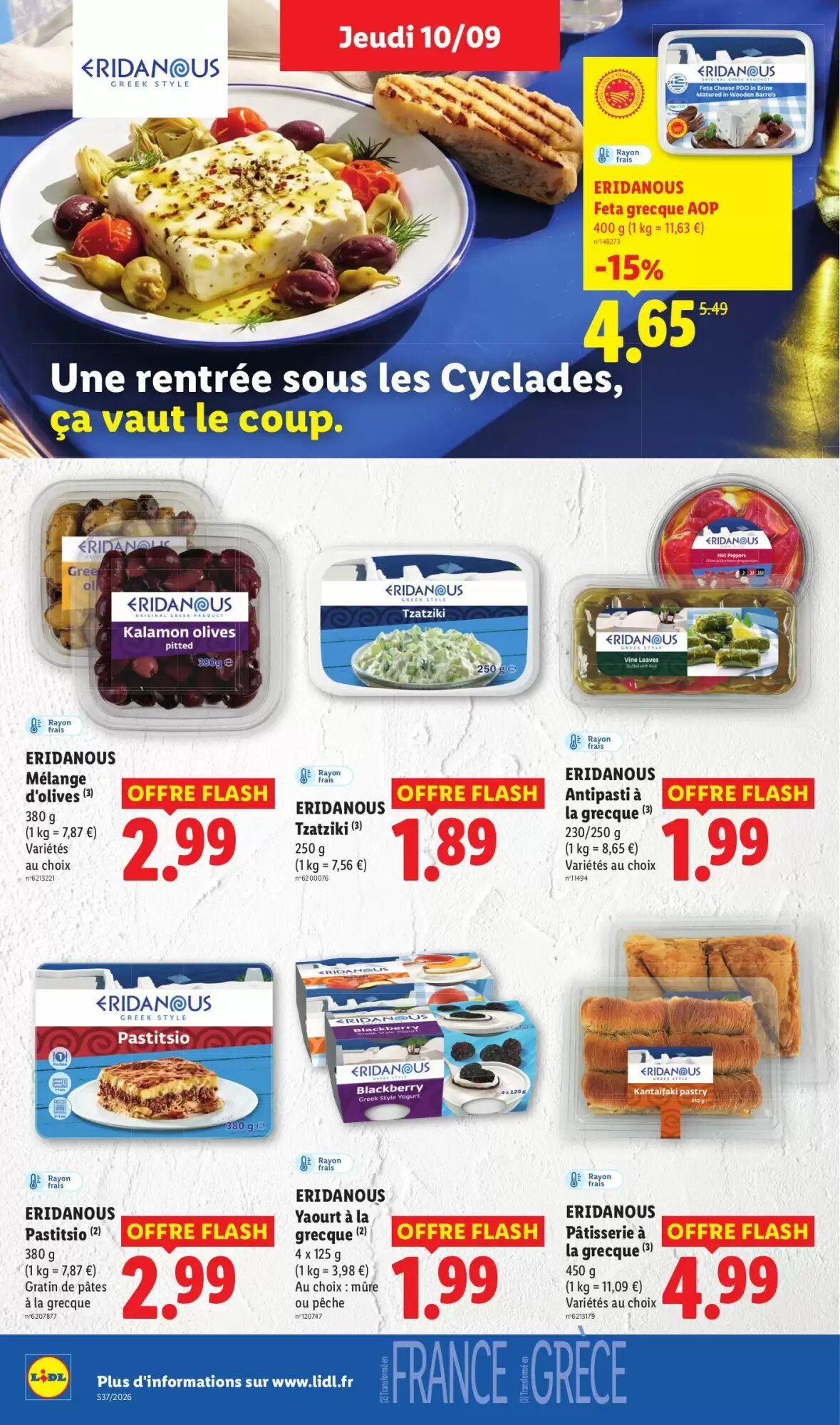 Prospectus promotionnel Lidl valable à partir du 03/09/2026 - Page 18.