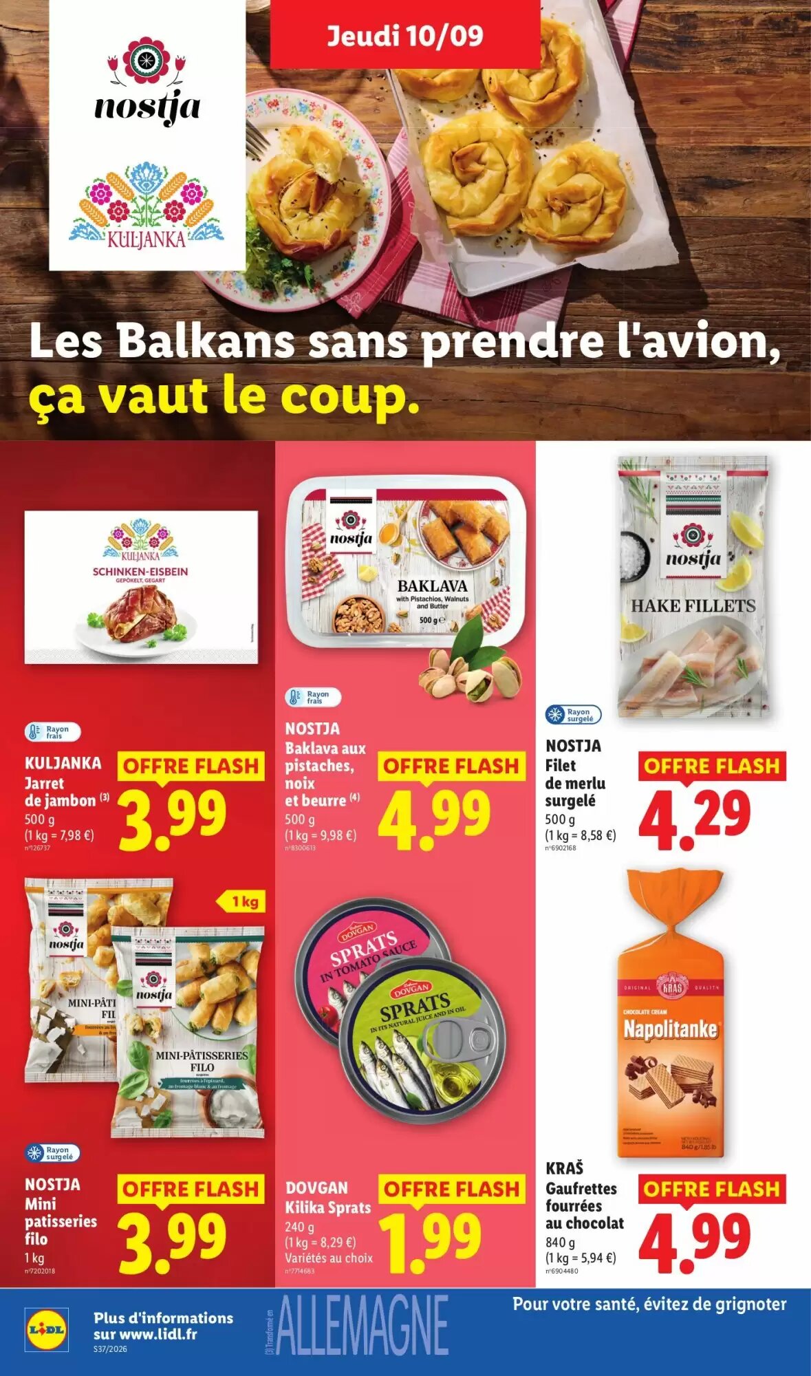 Prospectus promotionnel Lidl valable à partir du 03/09/2026 - Page 20.