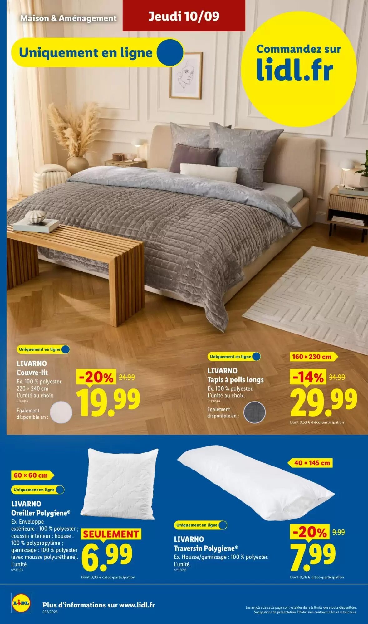 Prospectus promotionnel Lidl valable à partir du 03/09/2026 - Page 26.