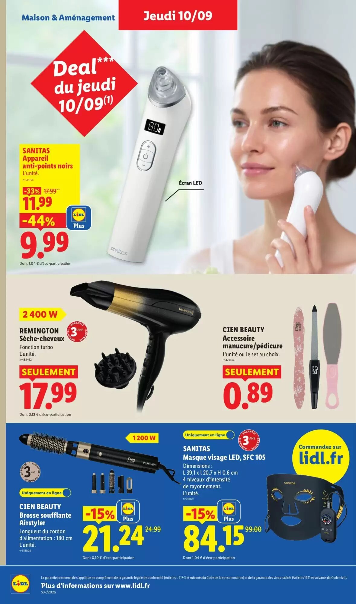 Prospectus promotionnel Lidl valable à partir du 03/09/2026 - Page 28.