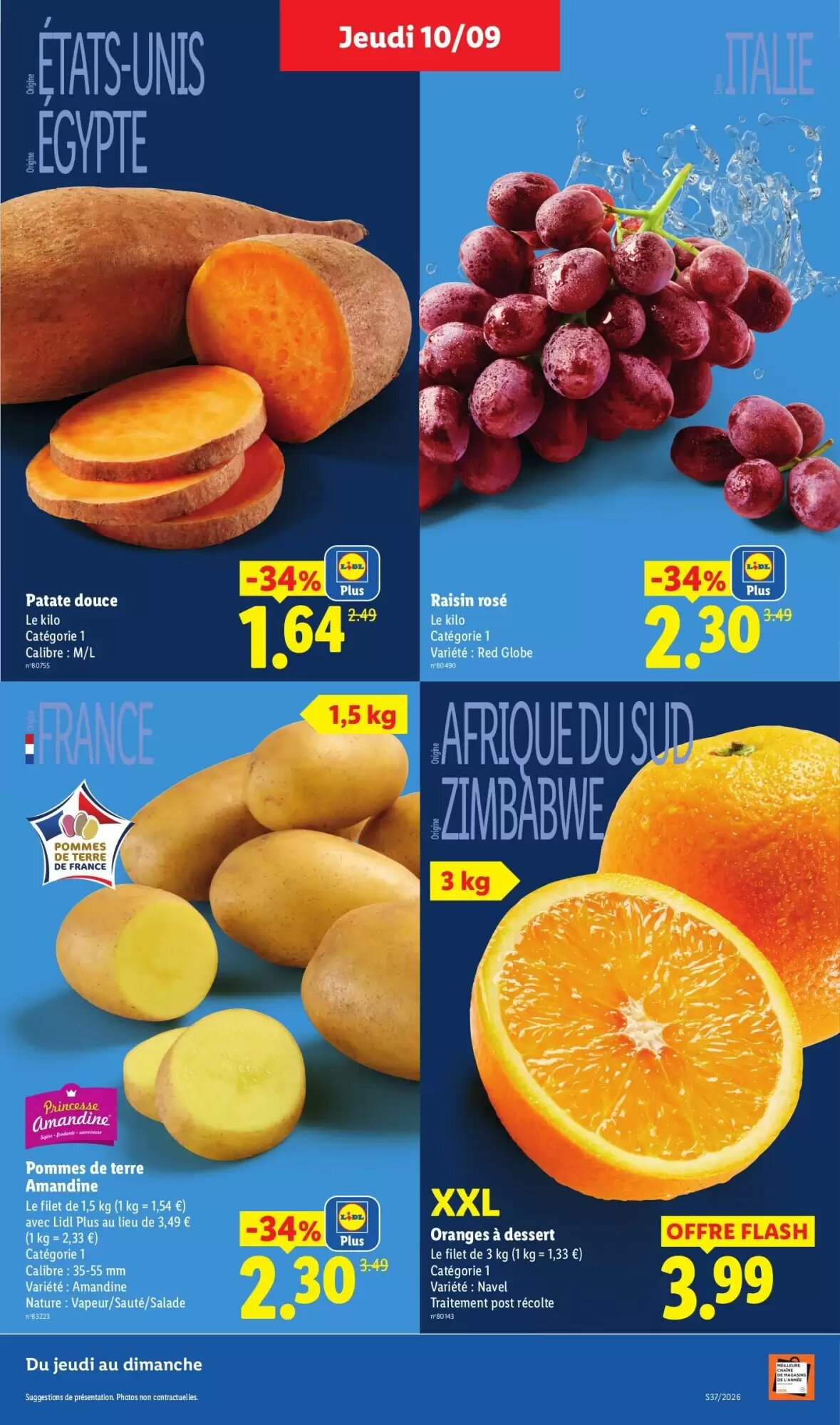 Prospectus promotionnel Lidl valable à partir du 03/09/2026 - Page 3.