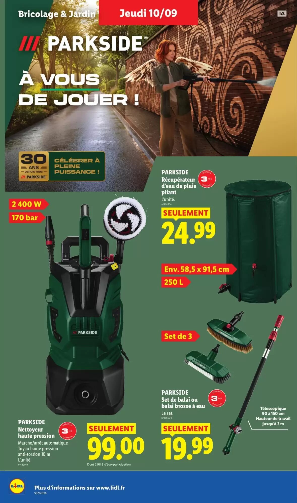 Prospectus promotionnel Lidl valable à partir du 03/09/2026 - Page 32.