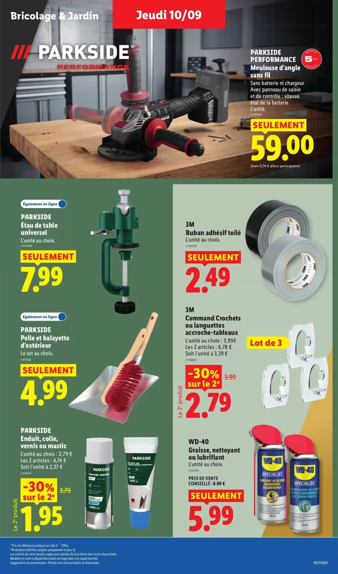 Prospectus promotionnel Lidl valable à partir du 03/09/2026 - Page 33.