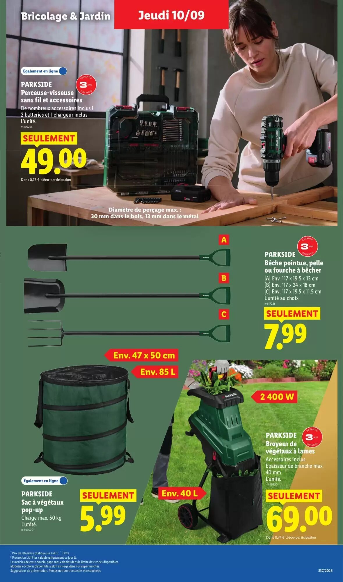 Prospectus promotionnel Lidl valable à partir du 03/09/2026 - Page 35.
