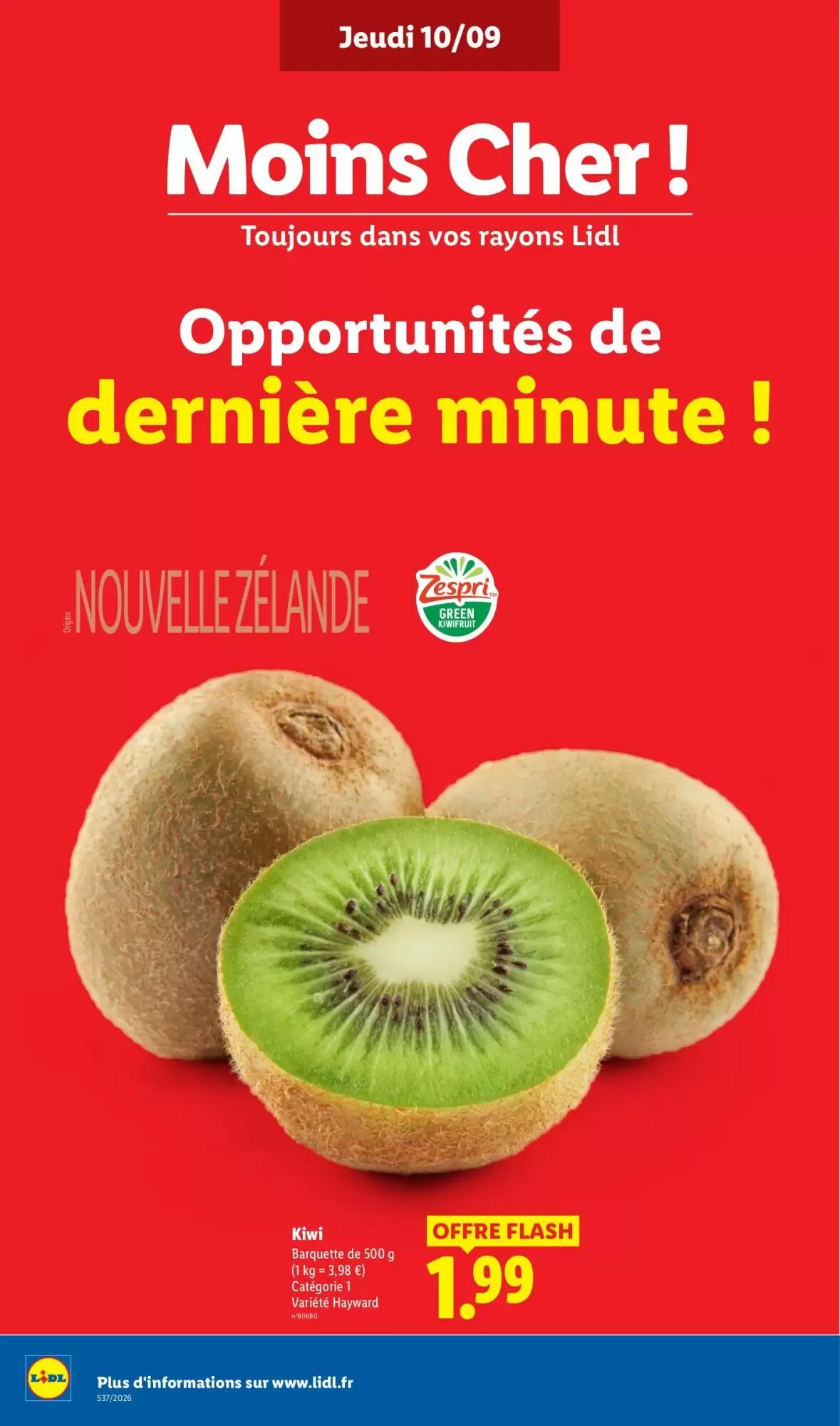 Prospectus promotionnel Lidl valable à partir du 03/09/2026 - Page 4.