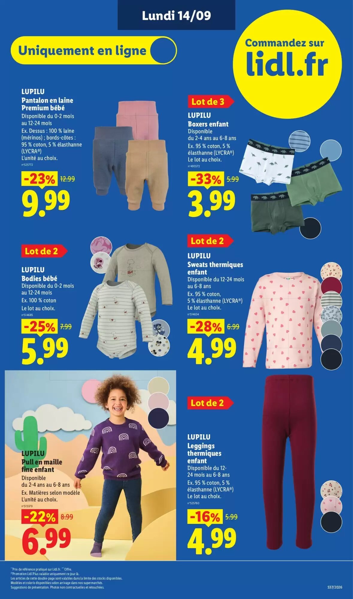 Prospectus promotionnel Lidl valable à partir du 03/09/2026 - Page 45.