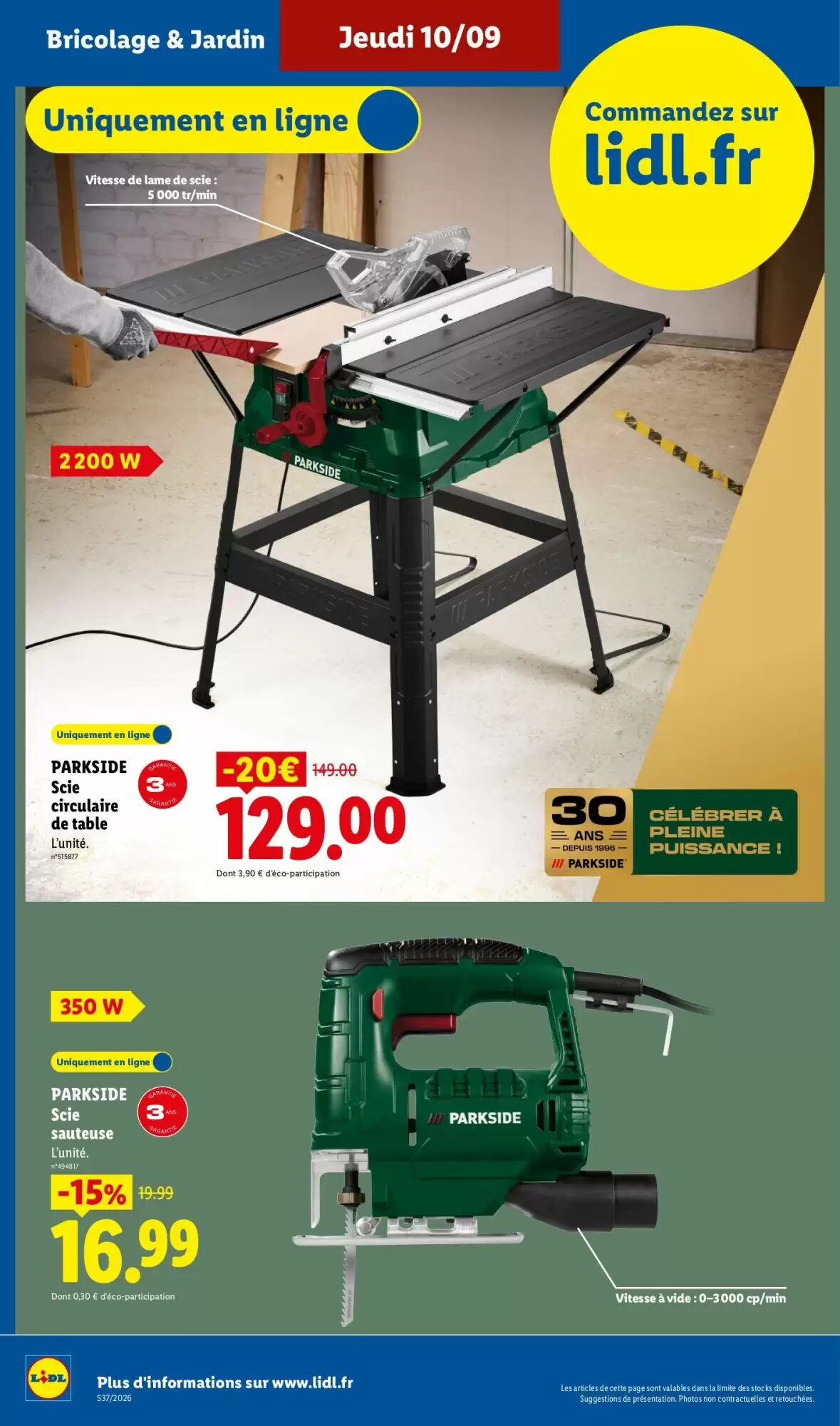 Prospectus promotionnel Lidl valable à partir du 03/09/2026 - Page 6.
