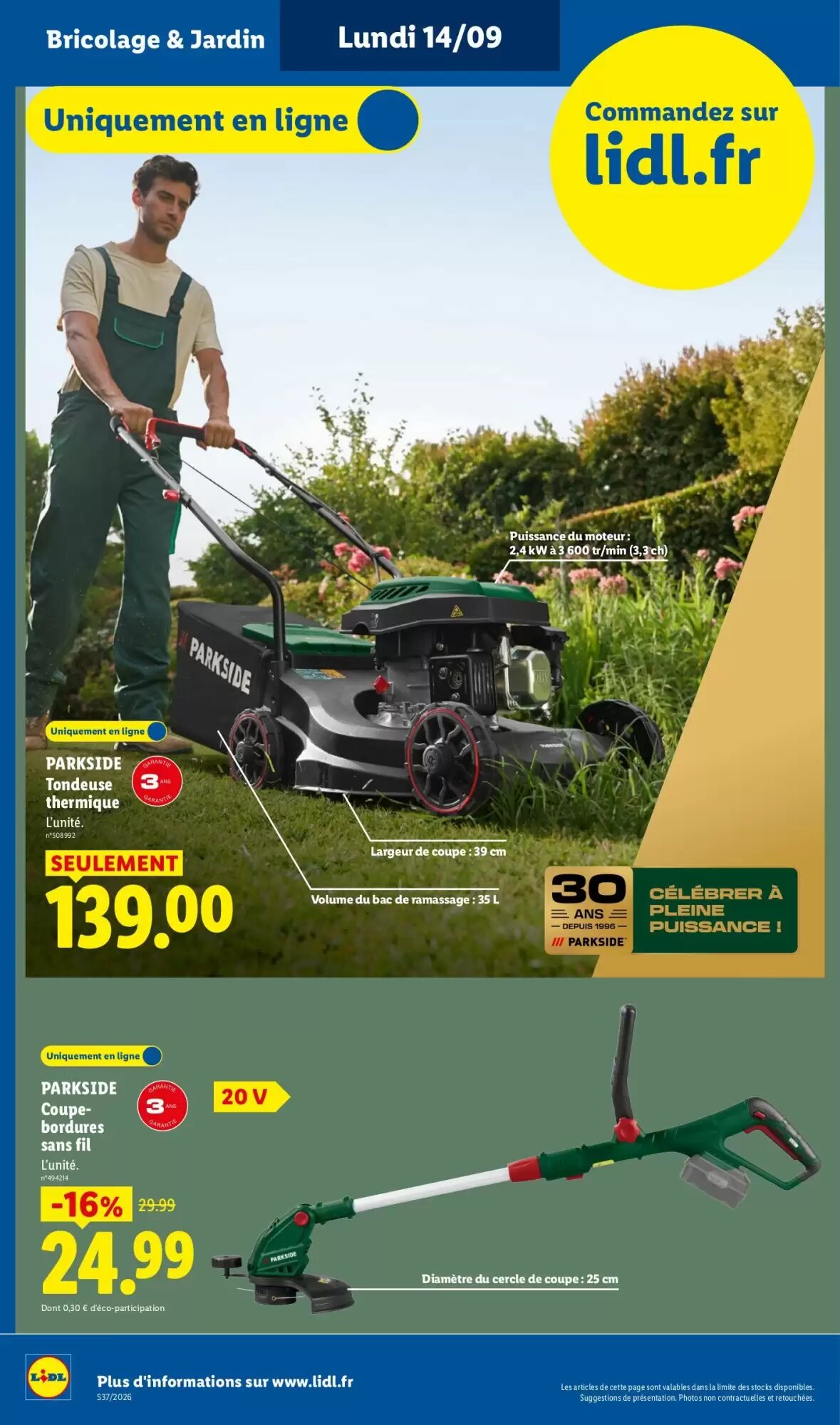 Prospectus promotionnel Lidl valable à partir du 03/09/2026 - Page 8.