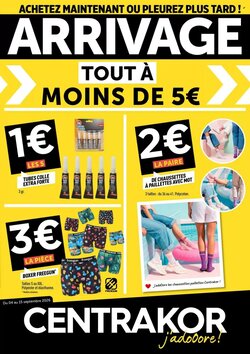Prospectus promotionnel Centrakor valable à partir du 04/09/2026