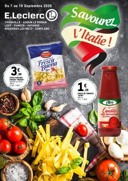 Prospectus promotionnel E.Leclerc valable à partir du 07/09/2026