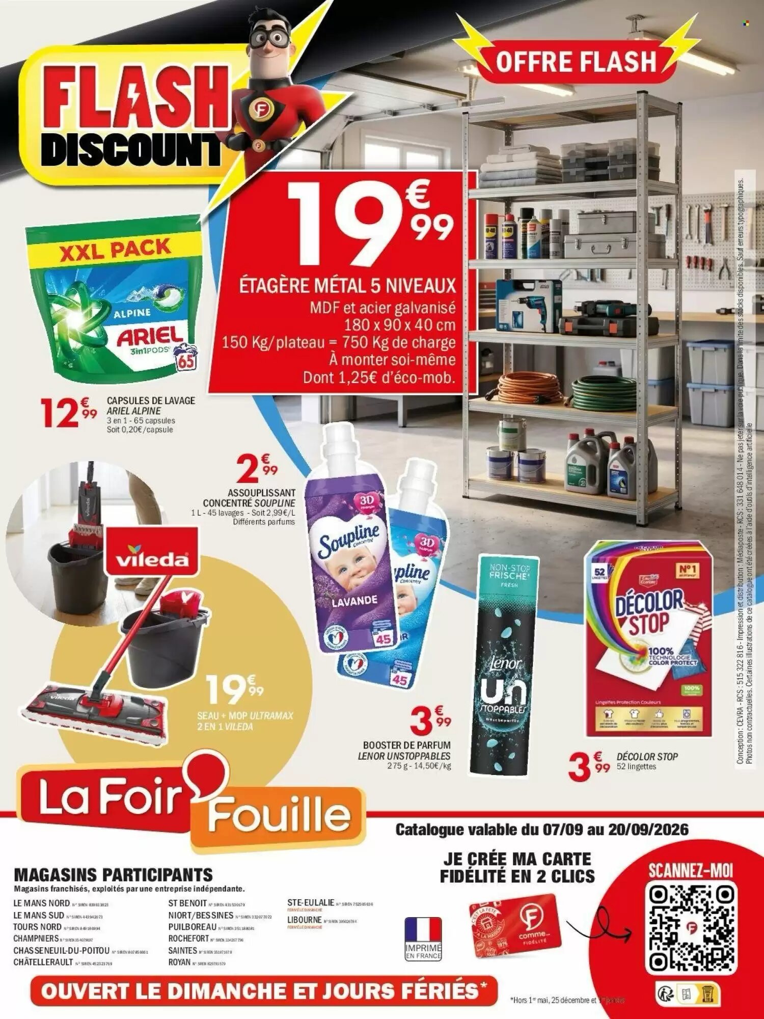 Prospectus promotionnel La Foir'Fouille valable à partir du 07/09/2026 - Page 4.