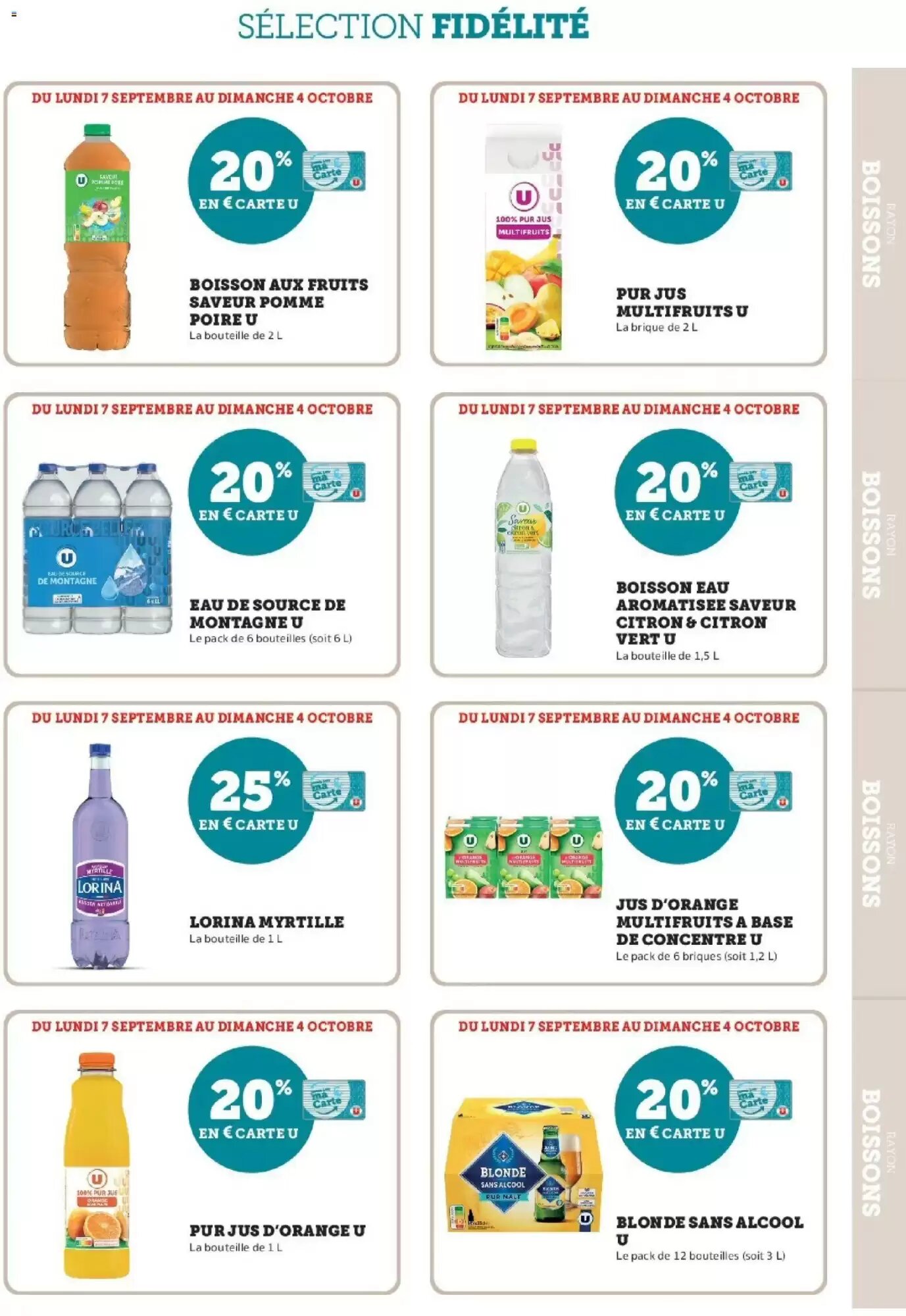 Prospectus promotionnel U Express valable à partir du 07/09/2026 - Page 15.