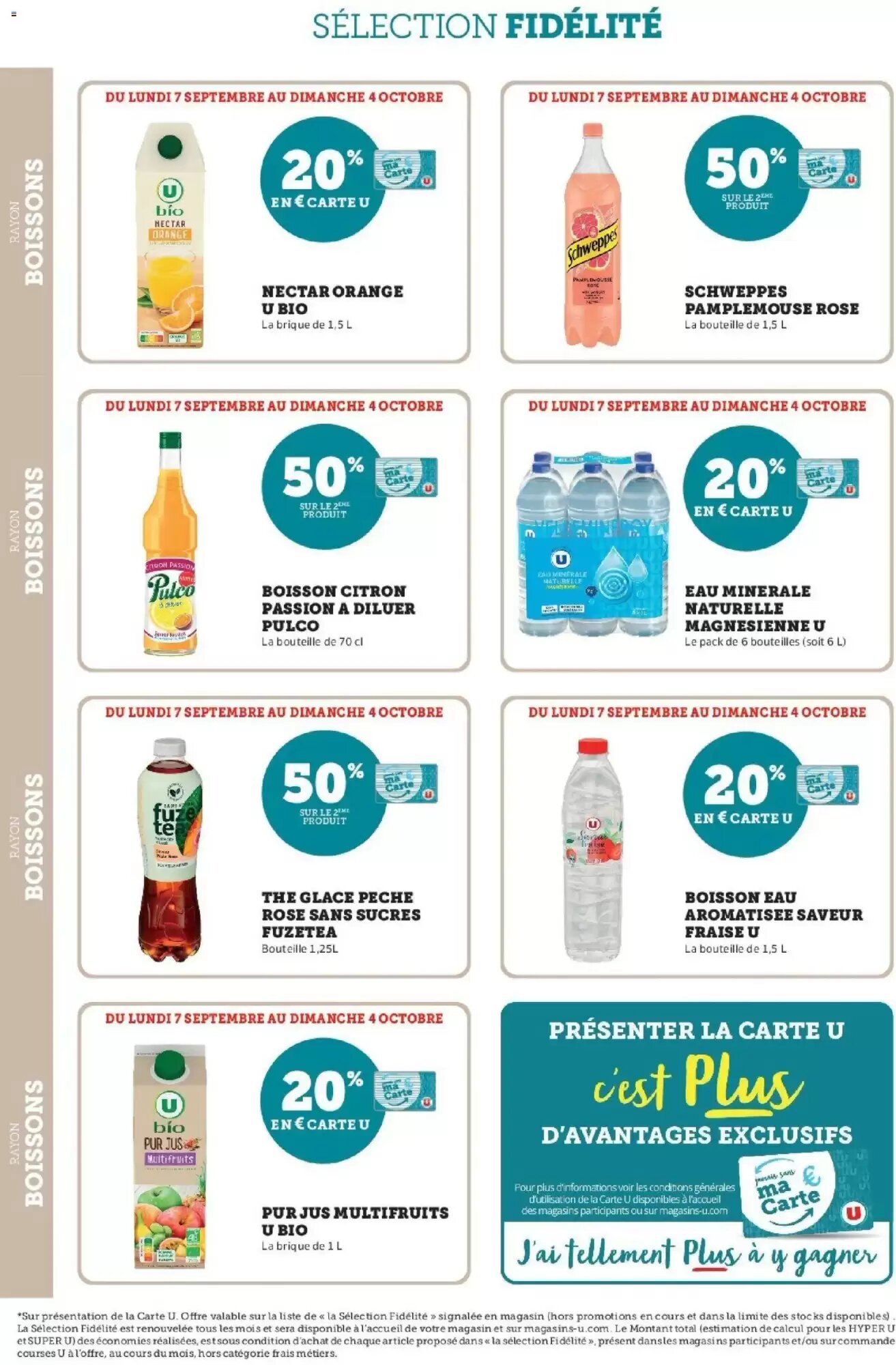 Prospectus promotionnel U Express valable à partir du 07/09/2026 - Page 16.