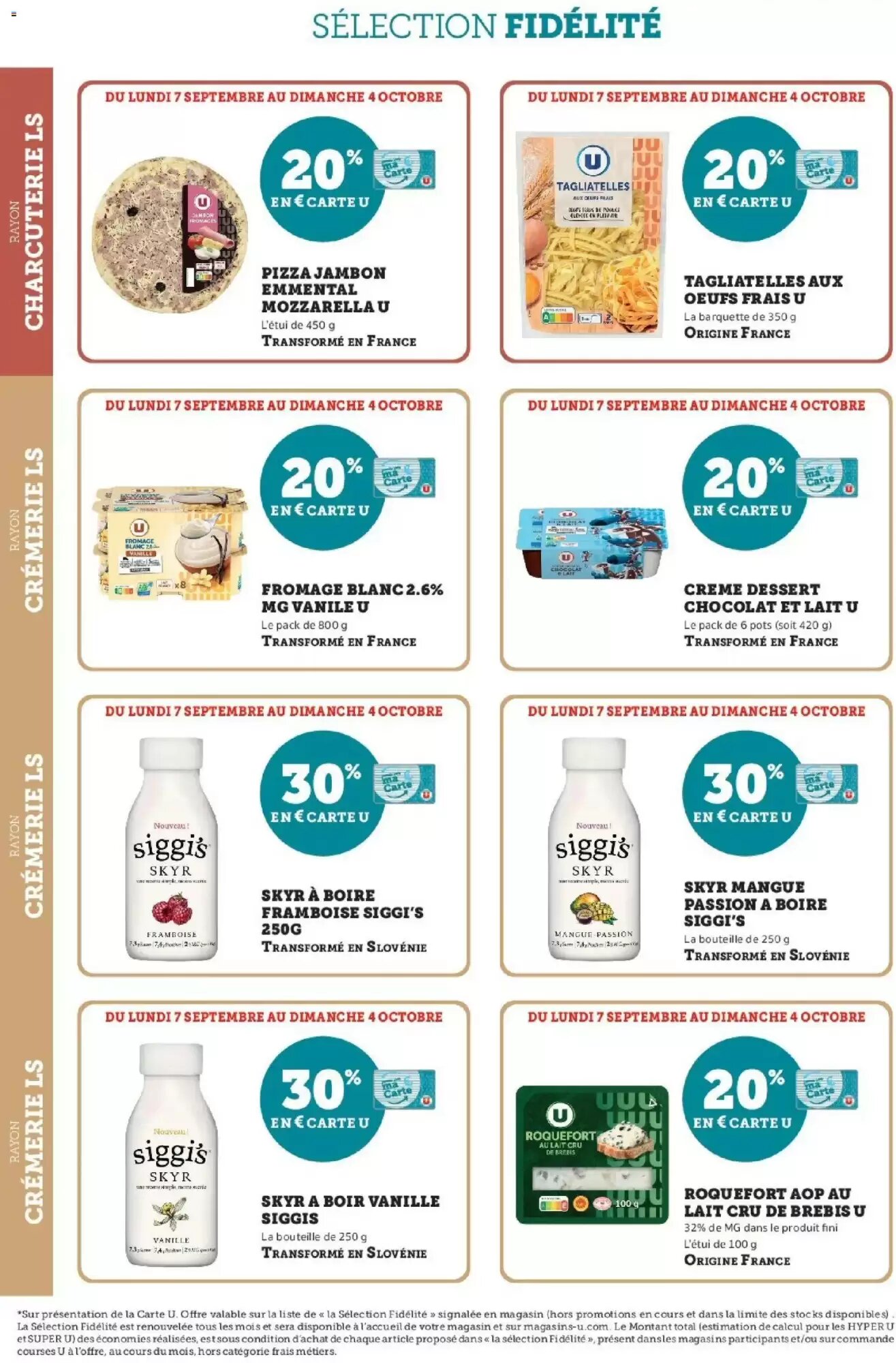 Prospectus promotionnel U Express valable à partir du 07/09/2026 - Page 4.