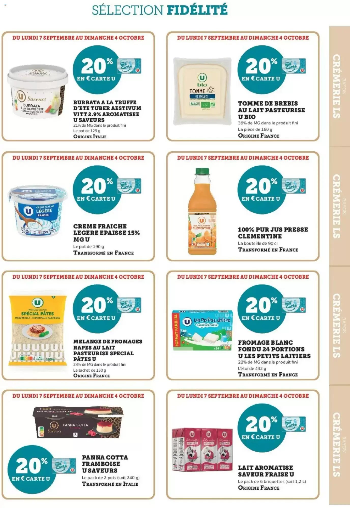 Prospectus promotionnel U Express valable à partir du 07/09/2026 - Page 5.