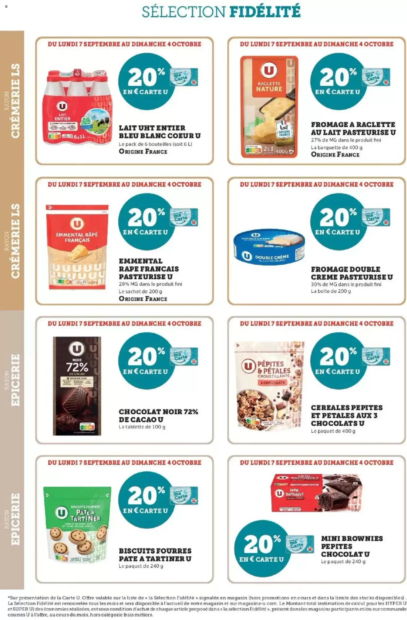 Prospectus promotionnel U Express valable à partir du 07/09/2026 - Page 6.