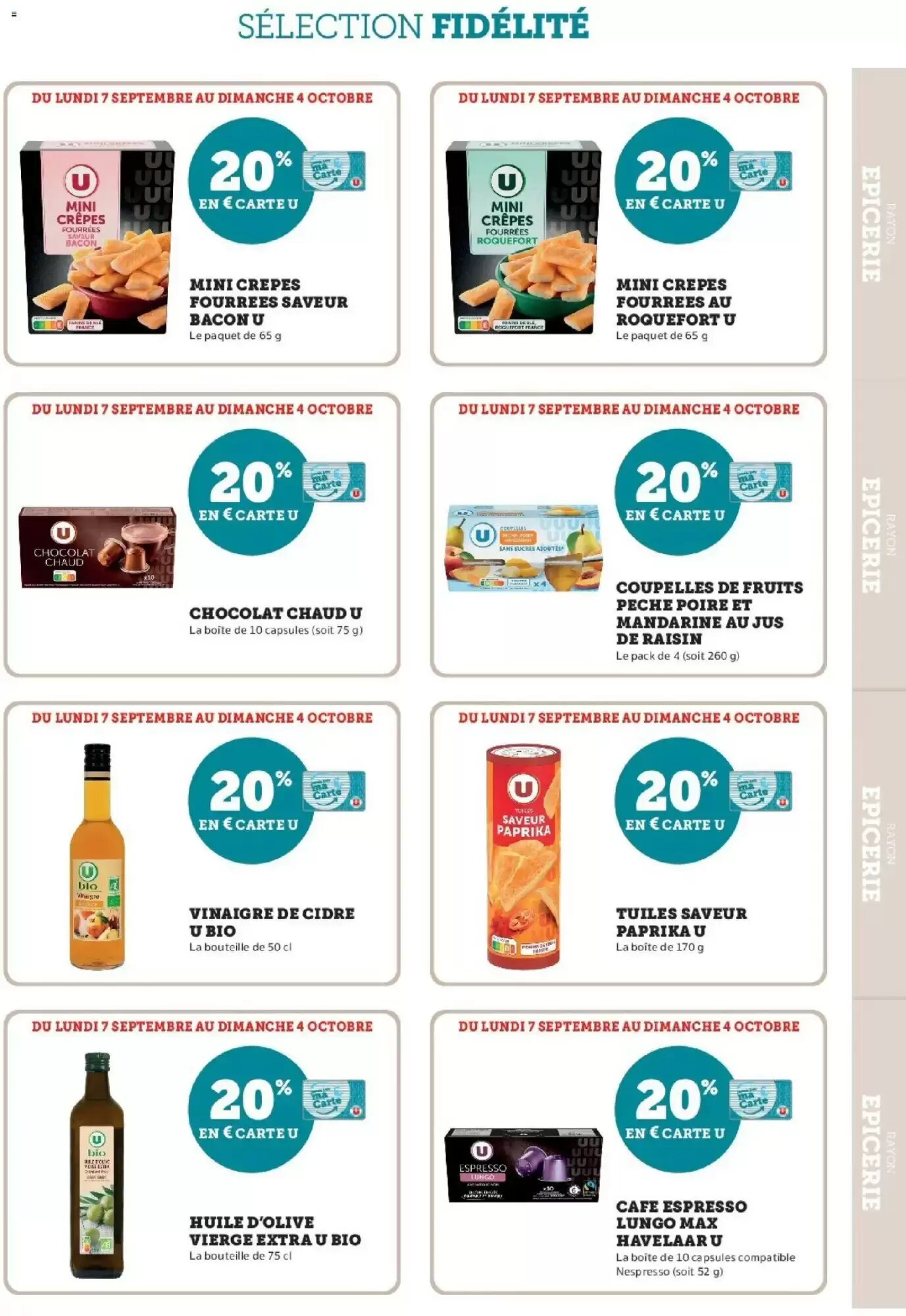 Prospectus promotionnel U Express valable à partir du 07/09/2026 - Page 7.