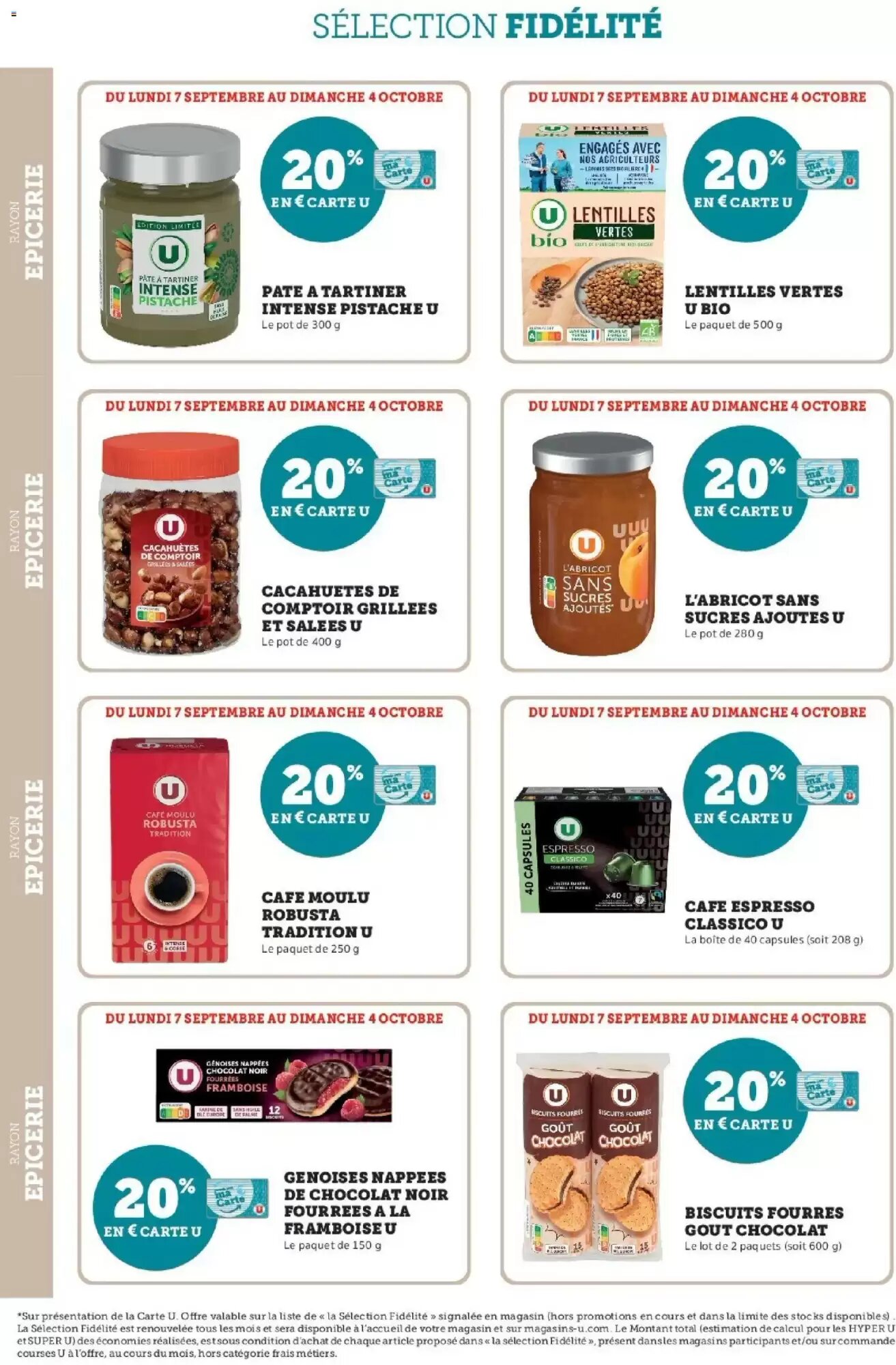 Prospectus promotionnel U Express valable à partir du 07/09/2026 - Page 8.