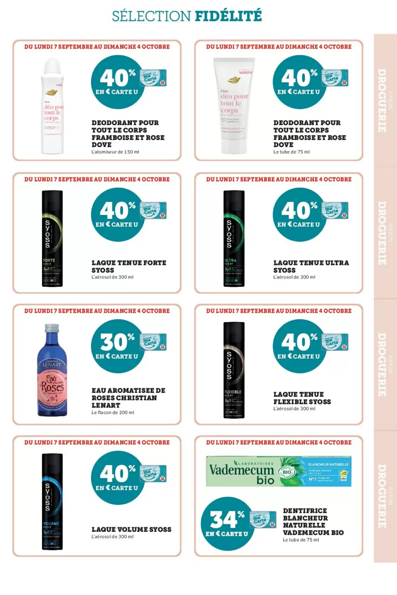 Prospectus promotionnel Super U valable à partir du 07/09/2026 - Page 13.