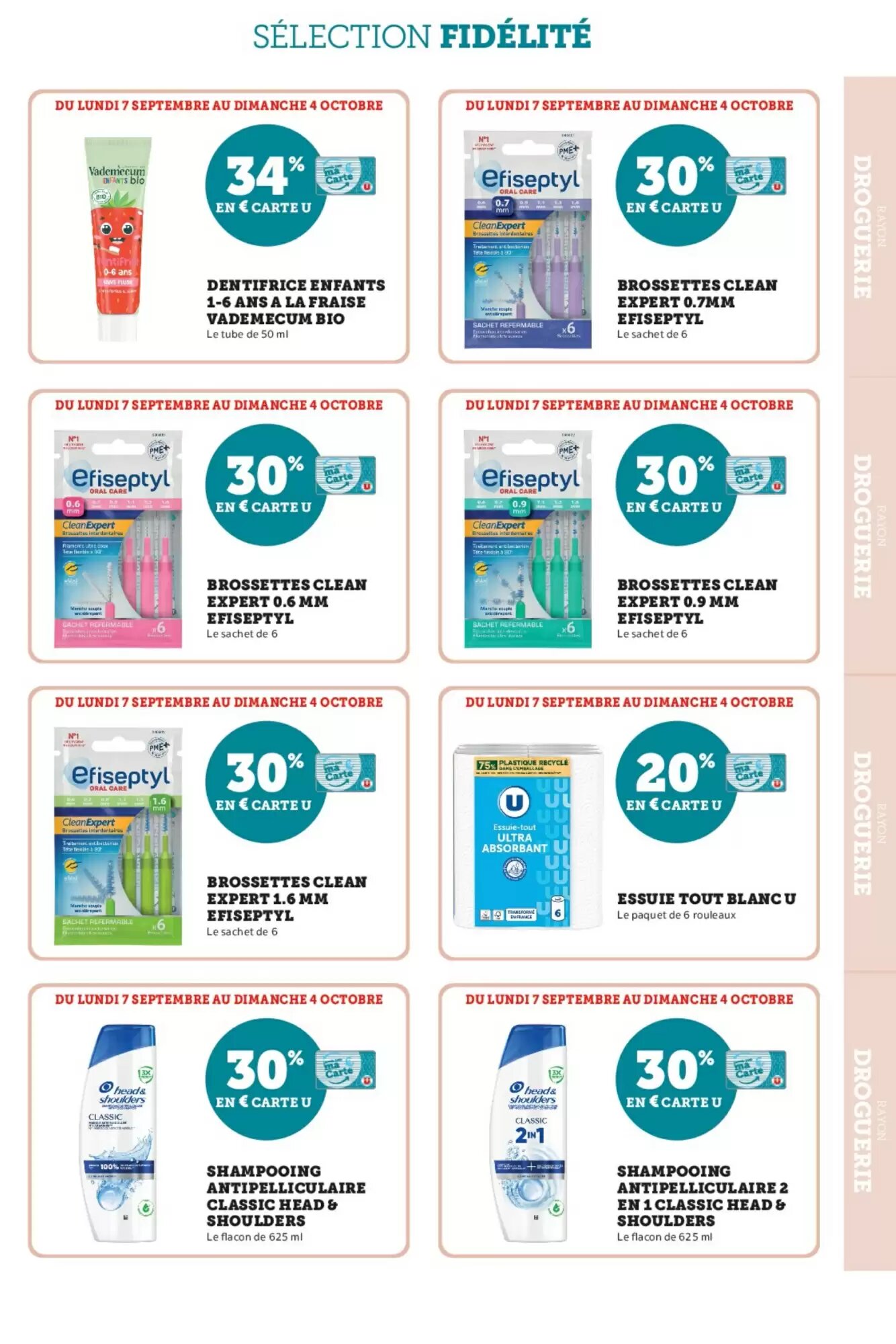 Prospectus promotionnel Super U valable à partir du 07/09/2026 - Page 15.