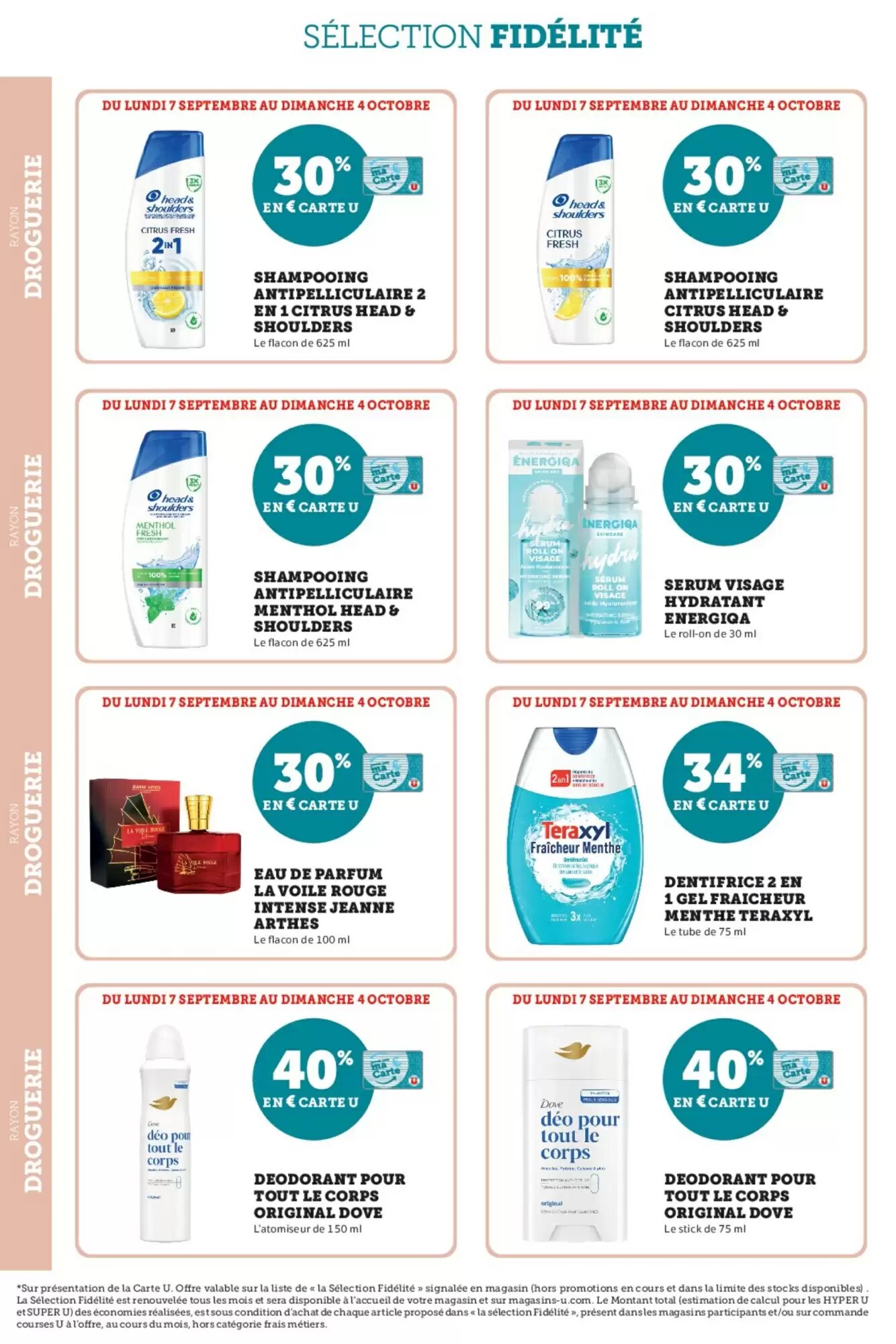 Prospectus promotionnel Super U valable à partir du 07/09/2026 - Page 16.