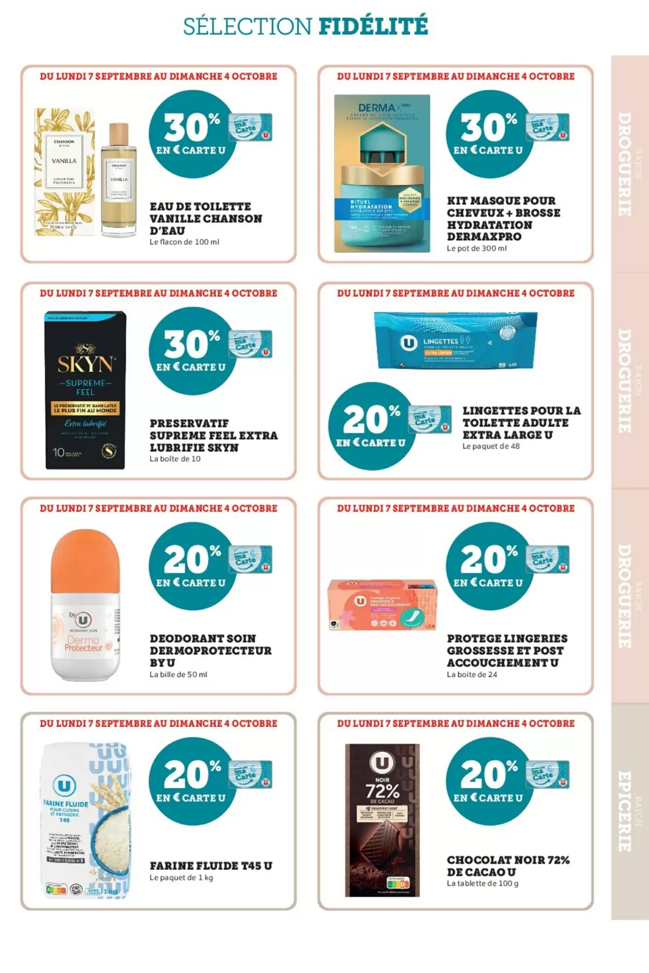 Prospectus promotionnel Super U valable à partir du 07/09/2026 - Page 17.
