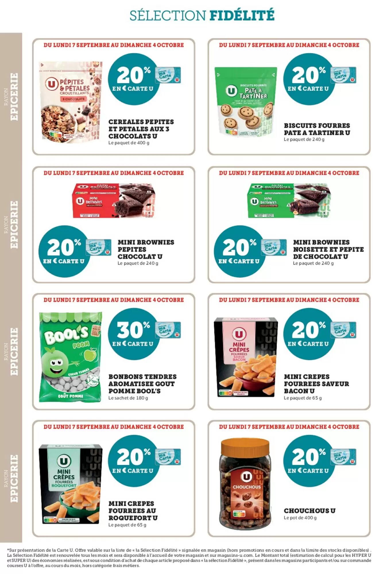 Prospectus promotionnel Super U valable à partir du 07/09/2026 - Page 18.