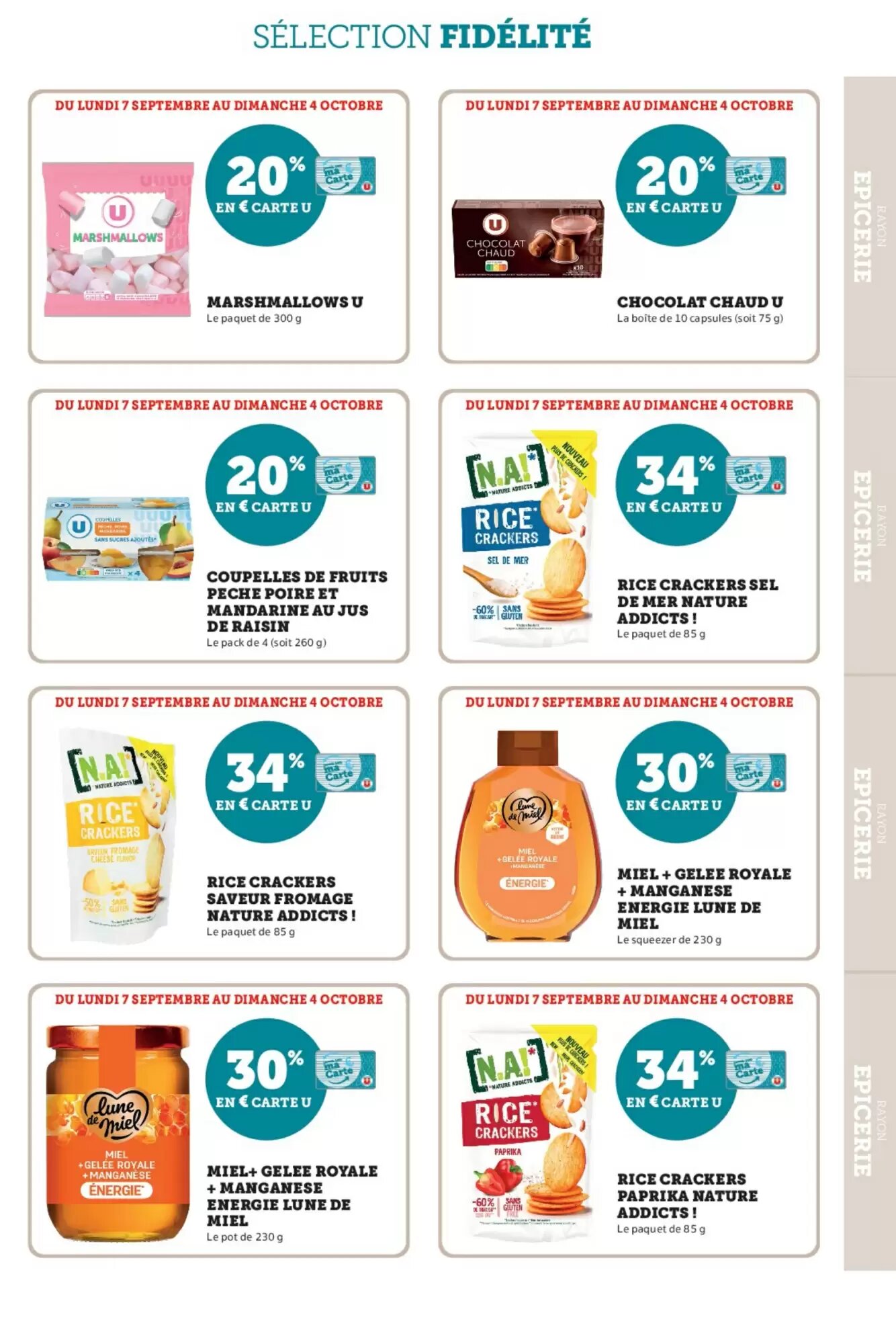 Prospectus promotionnel Super U valable à partir du 07/09/2026 - Page 19.