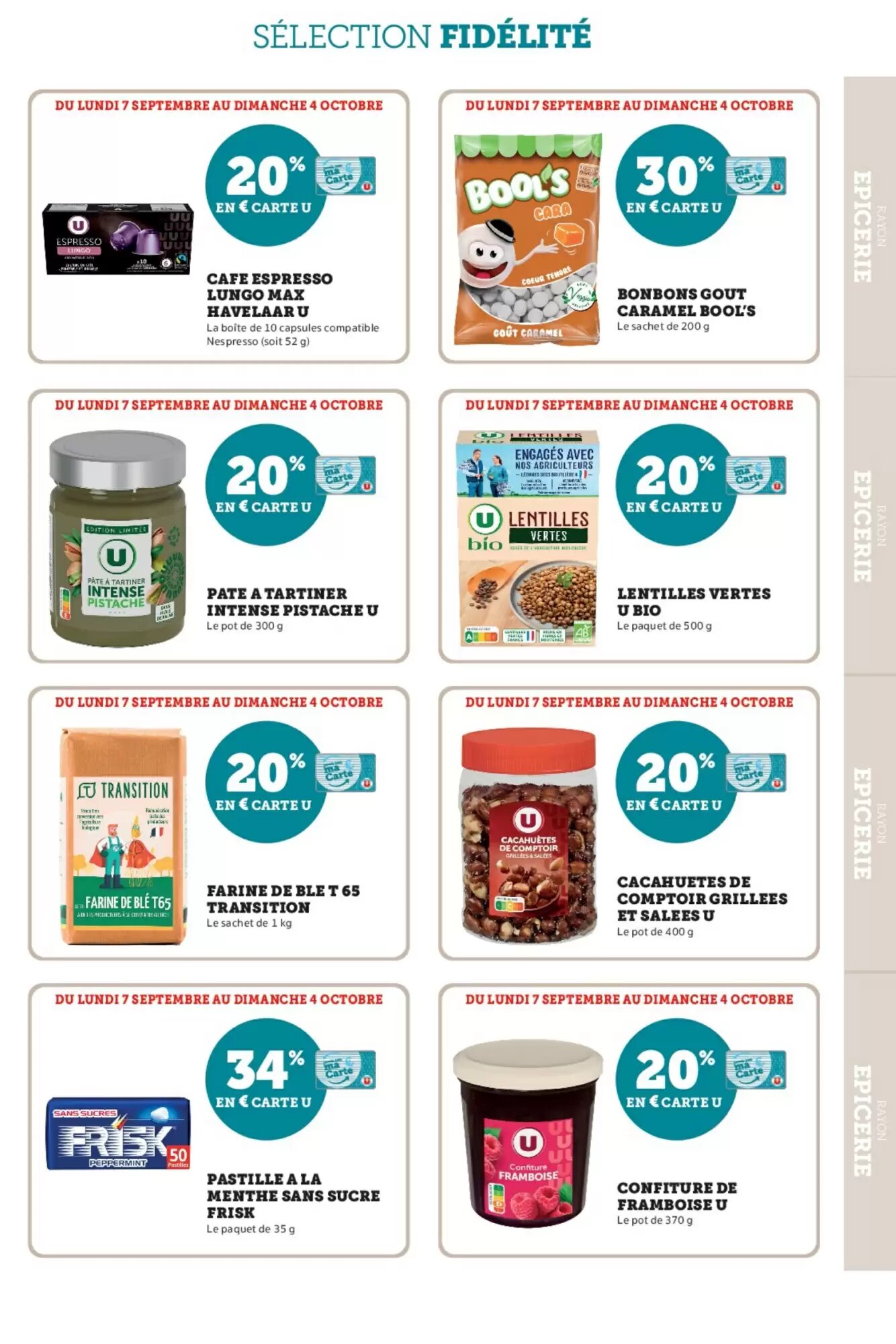 Prospectus promotionnel Super U valable à partir du 07/09/2026 - Page 21.