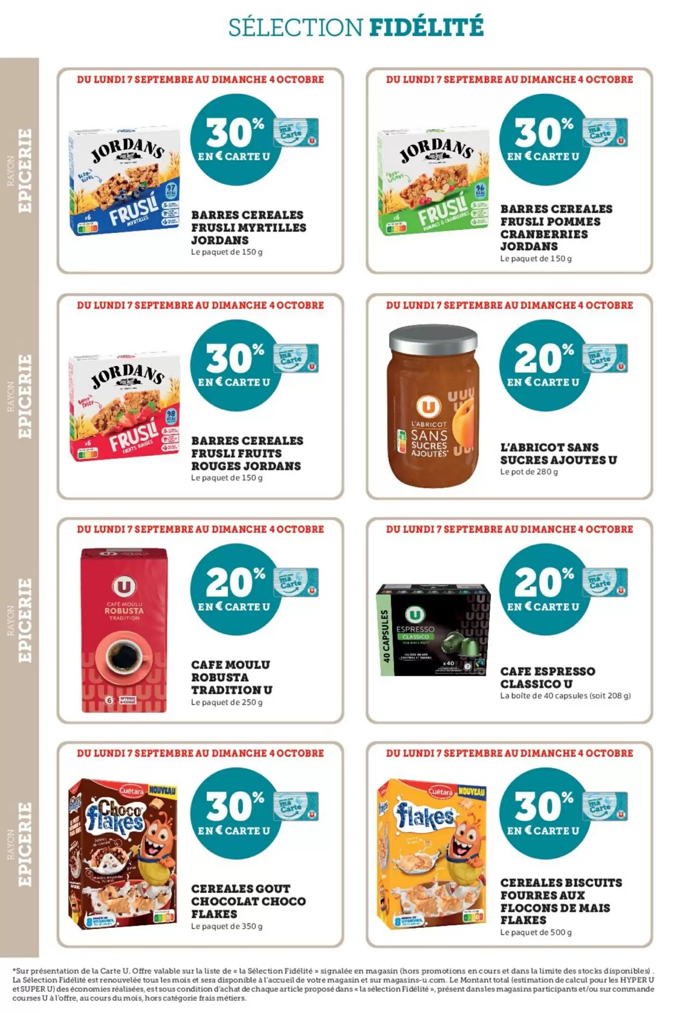 Prospectus promotionnel Super U valable à partir du 07/09/2026 - Page 22.