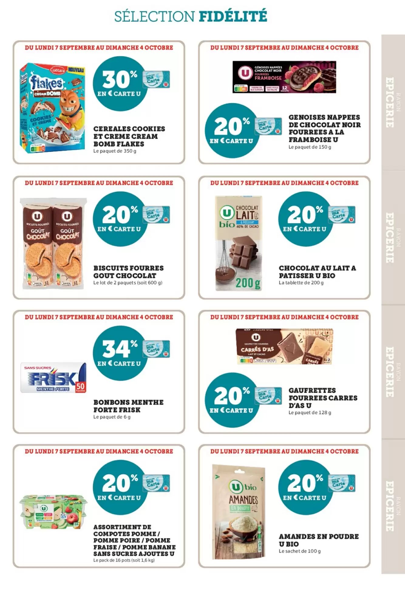 Prospectus promotionnel Super U valable à partir du 07/09/2026 - Page 23.