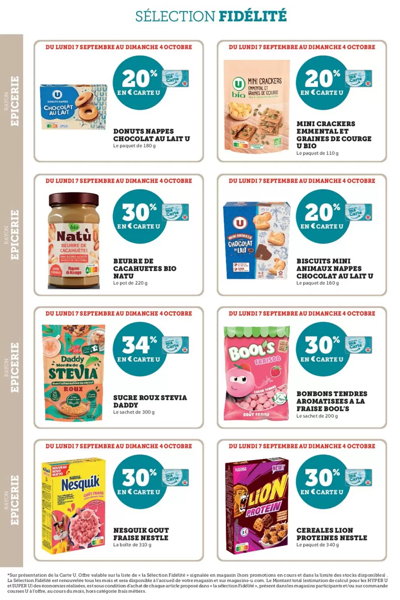 Prospectus promotionnel Super U valable à partir du 07/09/2026 - Page 24.
