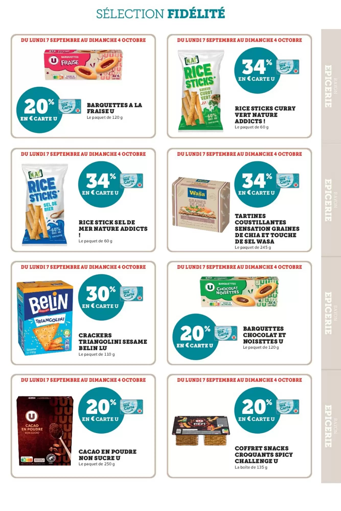 Prospectus promotionnel Super U valable à partir du 07/09/2026 - Page 25.