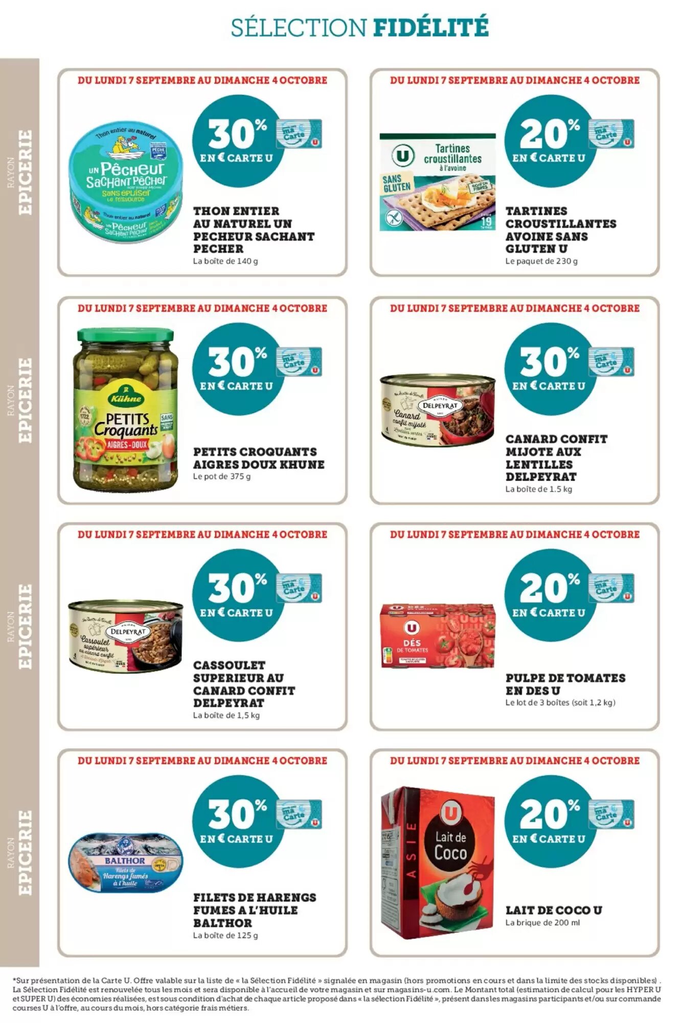 Prospectus promotionnel Super U valable à partir du 07/09/2026 - Page 28.