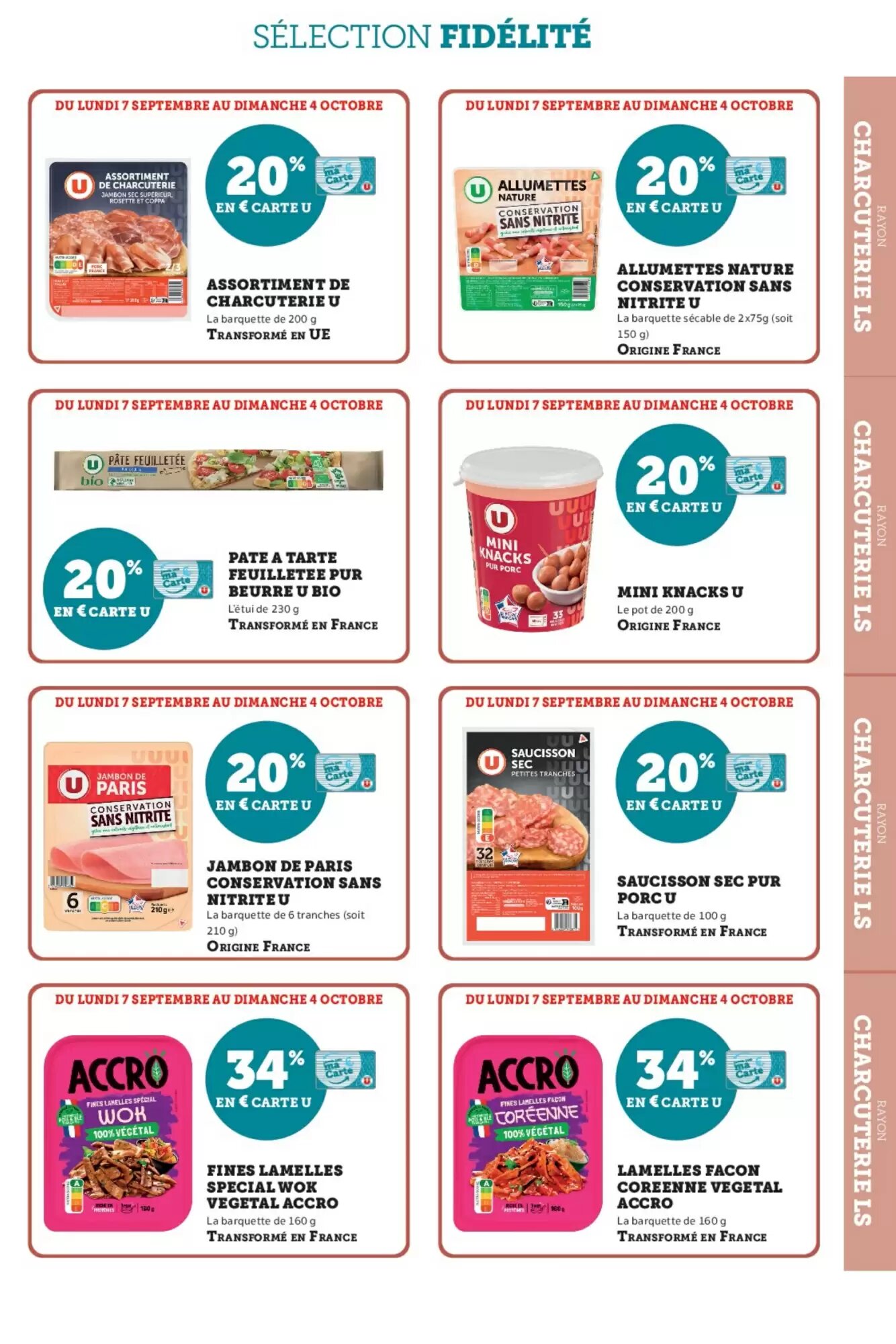 Prospectus promotionnel Super U valable à partir du 07/09/2026 - Page 3.