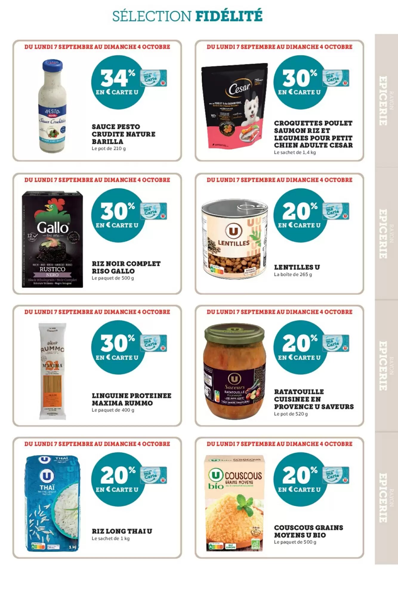 Prospectus promotionnel Super U valable à partir du 07/09/2026 - Page 31.