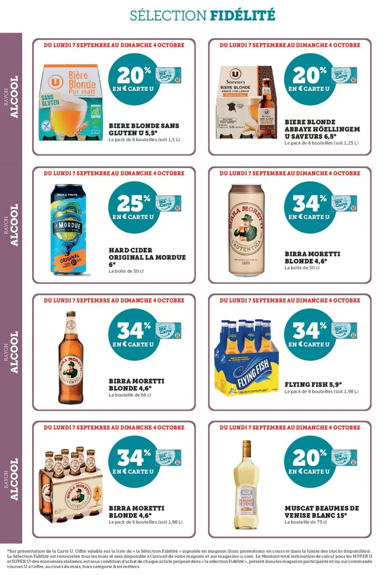 Prospectus promotionnel Super U valable à partir du 07/09/2026 - Page 32.