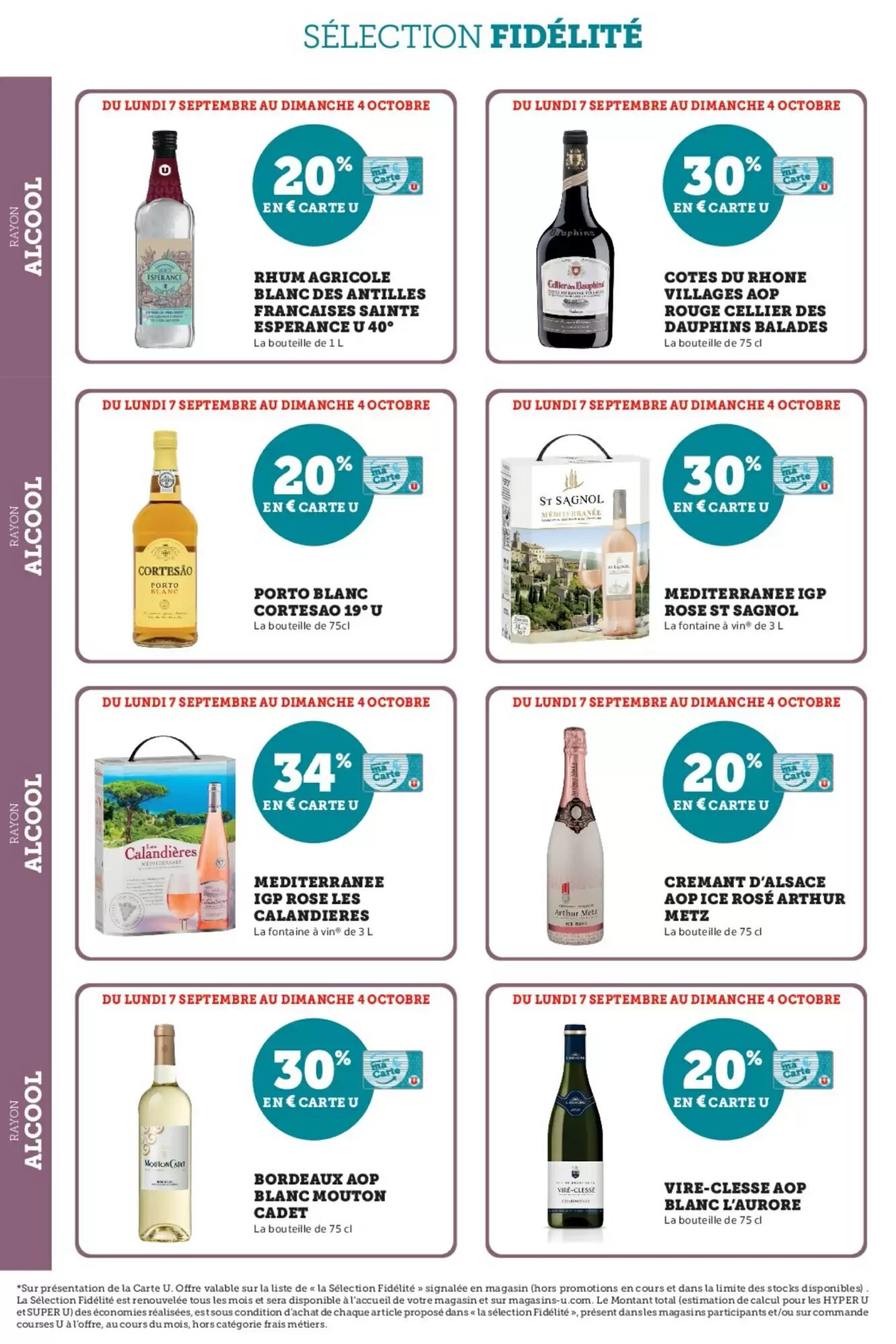 Prospectus promotionnel Super U valable à partir du 07/09/2026 - Page 34.