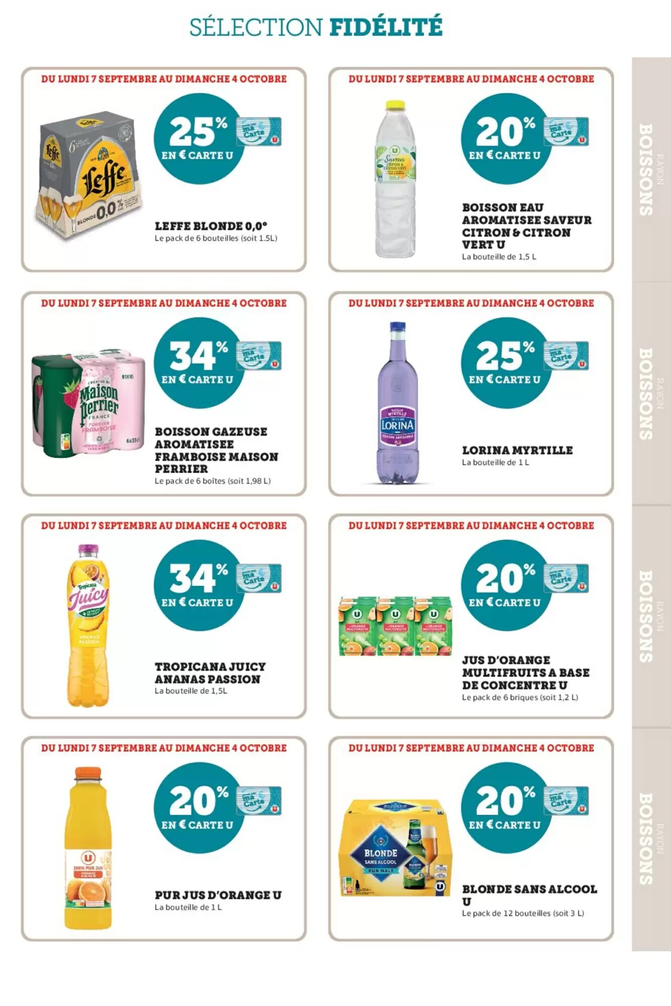 Prospectus promotionnel Super U valable à partir du 07/09/2026 - Page 37.