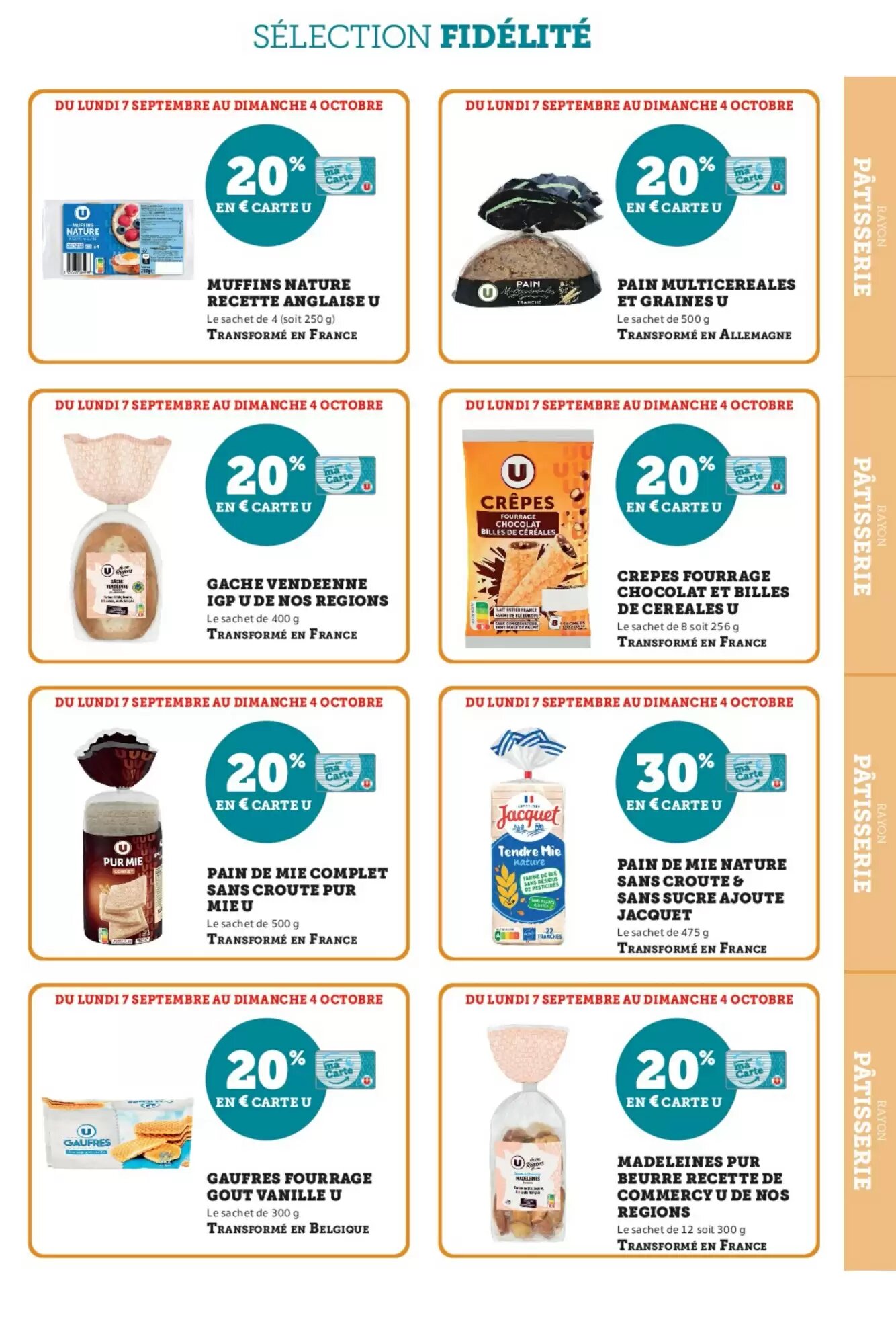 Prospectus promotionnel Super U valable à partir du 07/09/2026 - Page 39.