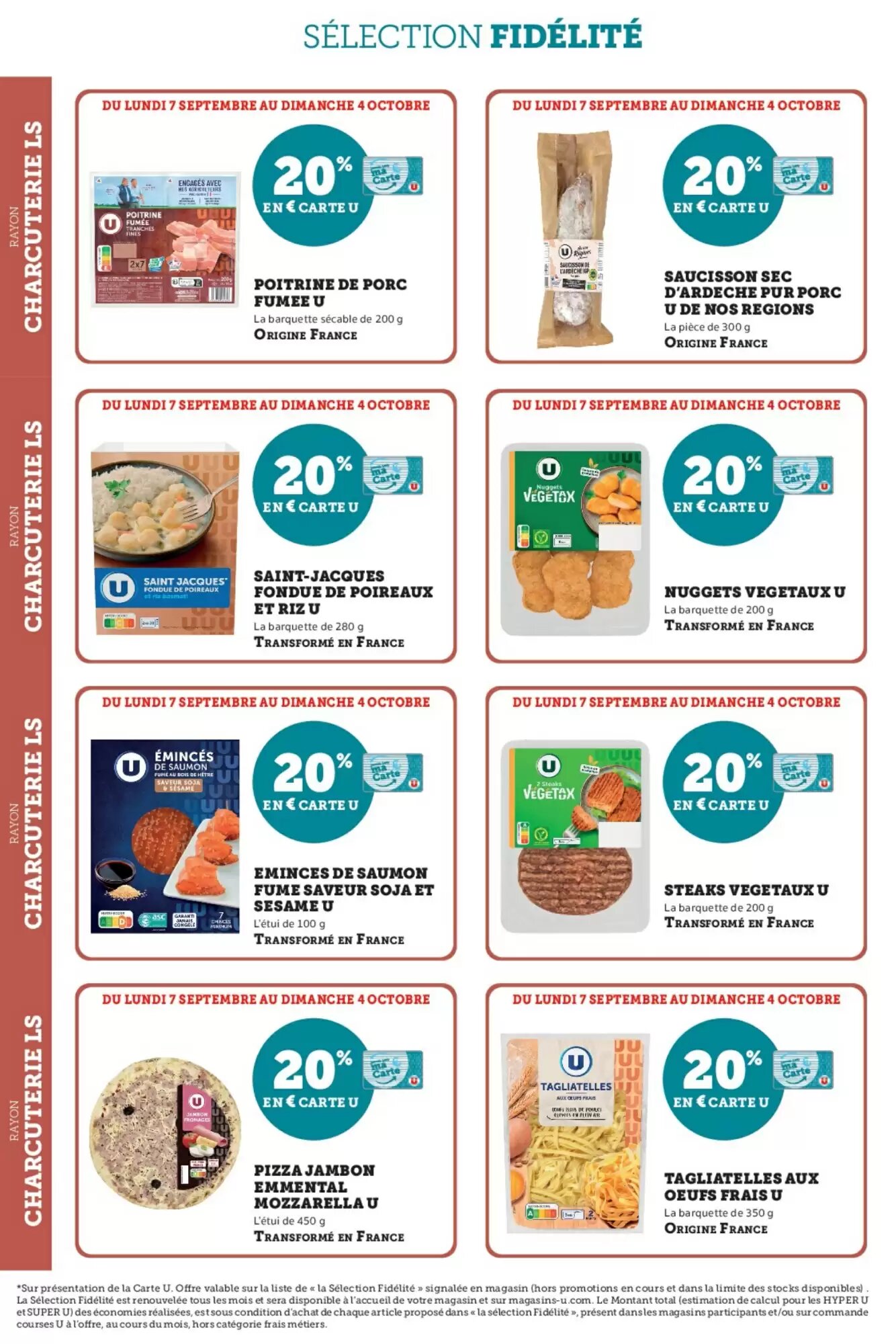 Prospectus promotionnel Super U valable à partir du 07/09/2026 - Page 4.