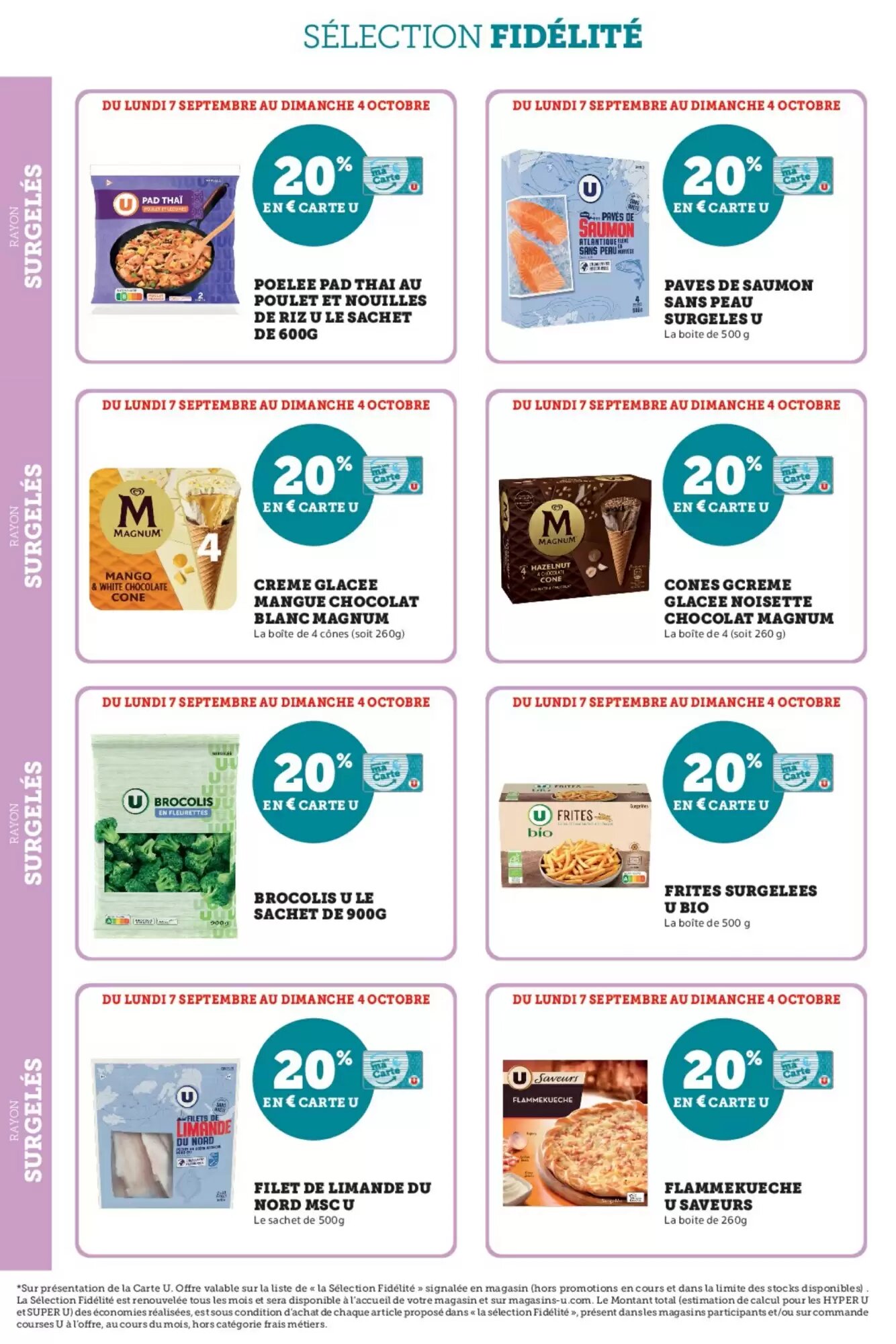 Prospectus promotionnel Super U valable à partir du 07/09/2026 - Page 40.