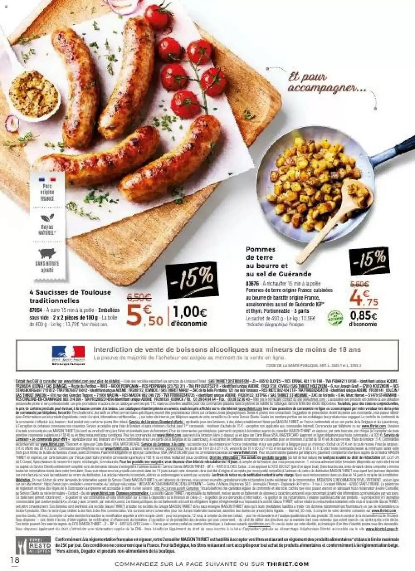 Prospectus promotionnel Thiriet valable à partir du 07/09/2026 - Page 18.